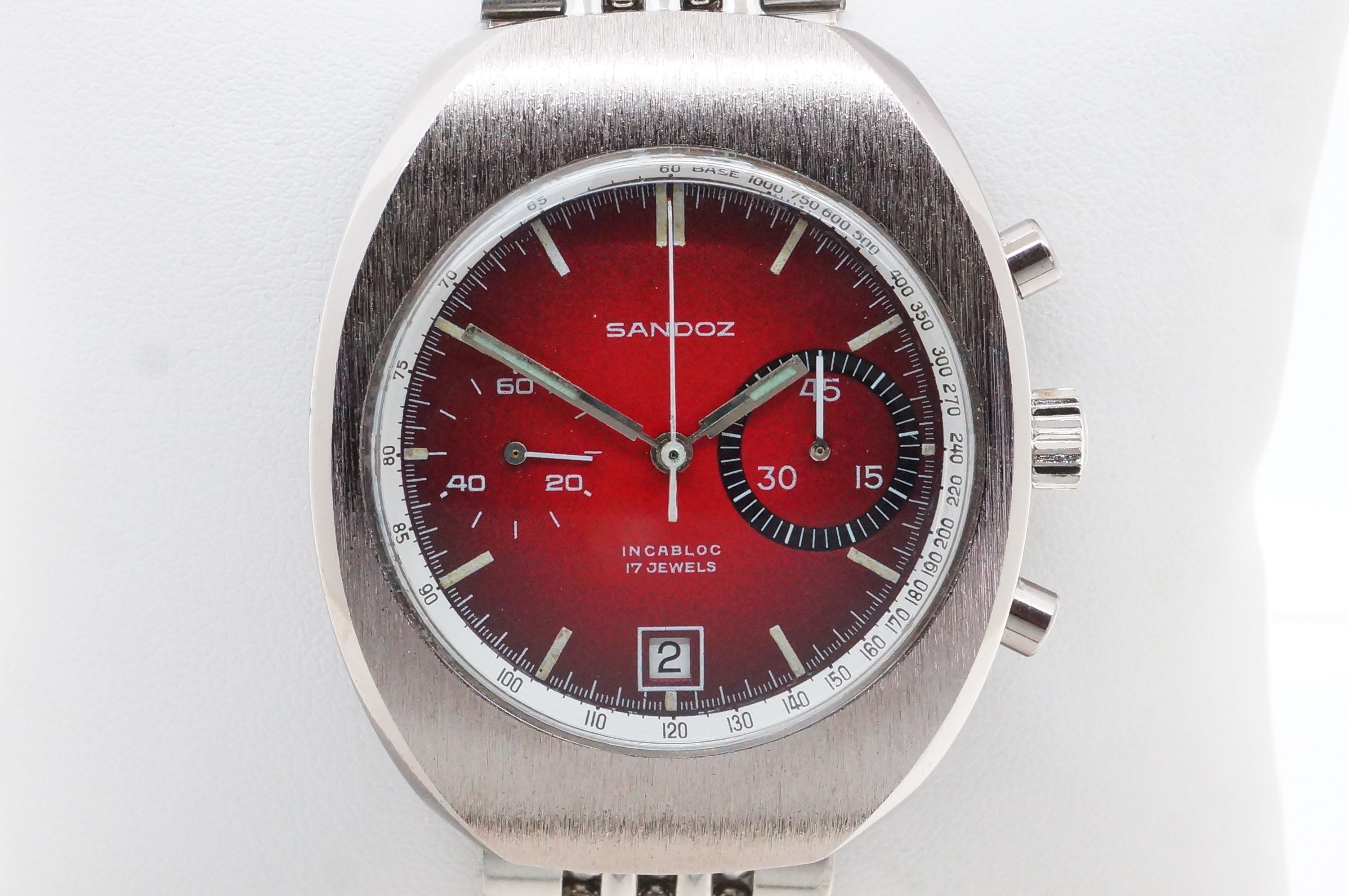 Sandoz Chronograph 17 Jewels – Valjoux 7734