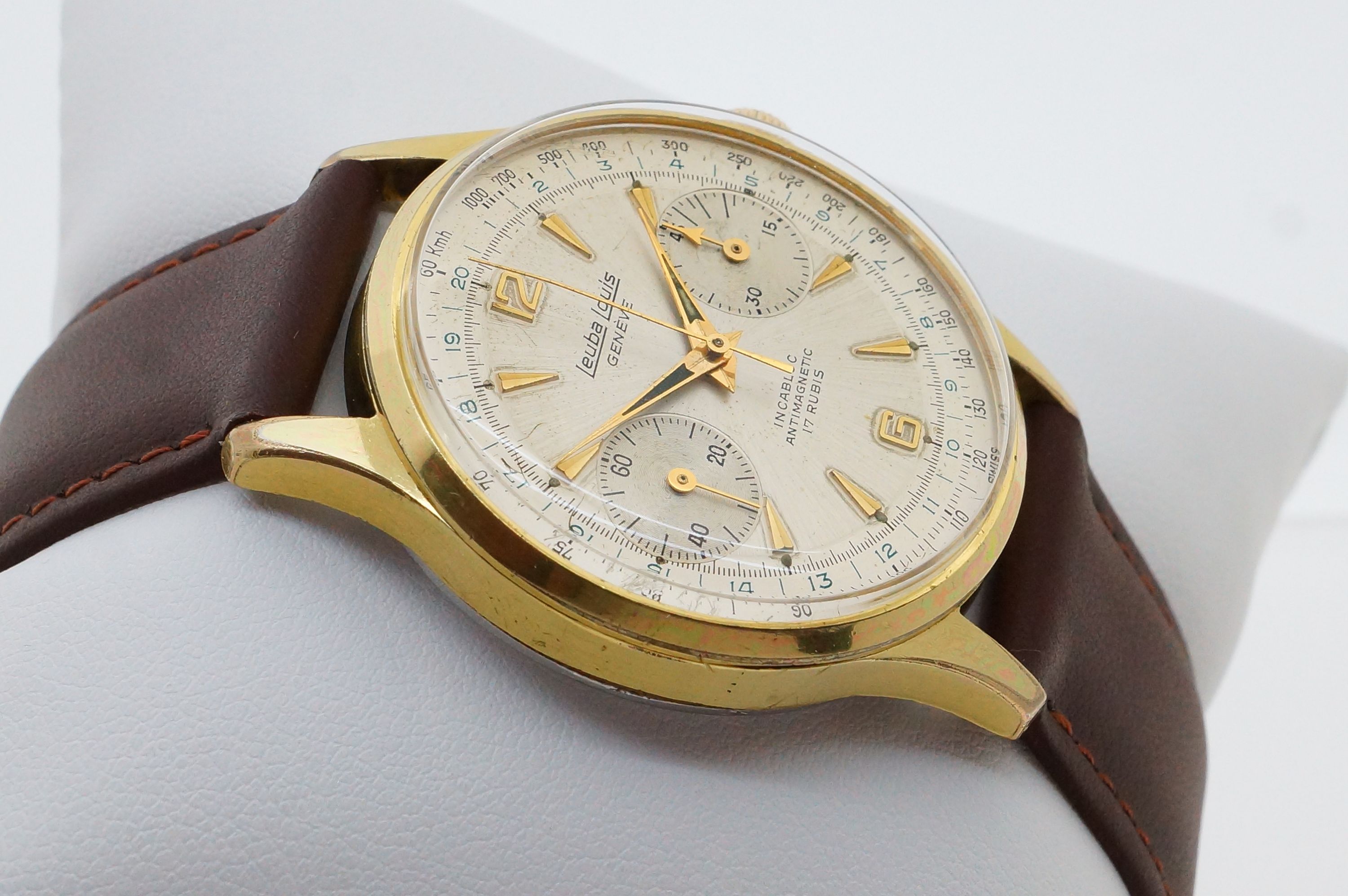 Leuba Louis Geneve Chronograph 17 Rubis – Venus 188