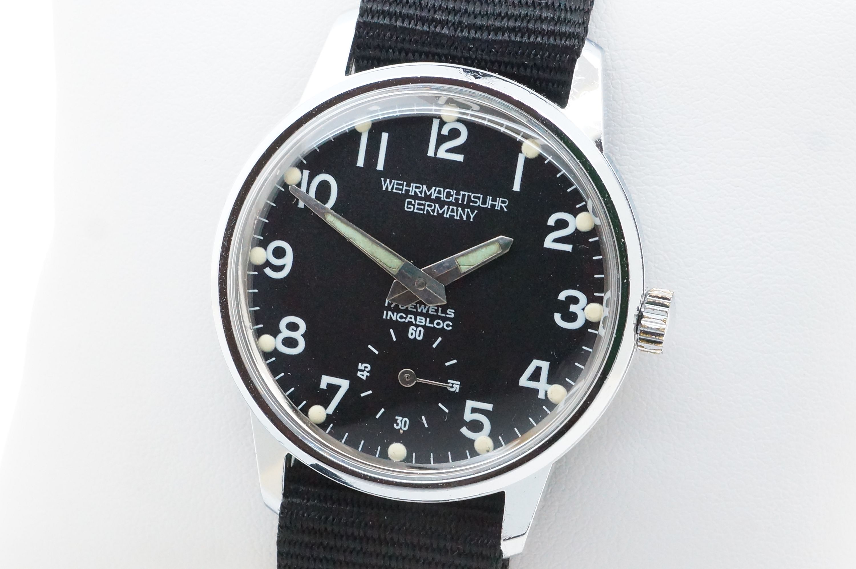 Wehrmachtsuhr Germany 17 Jewels – Unitas 6376 (1986)