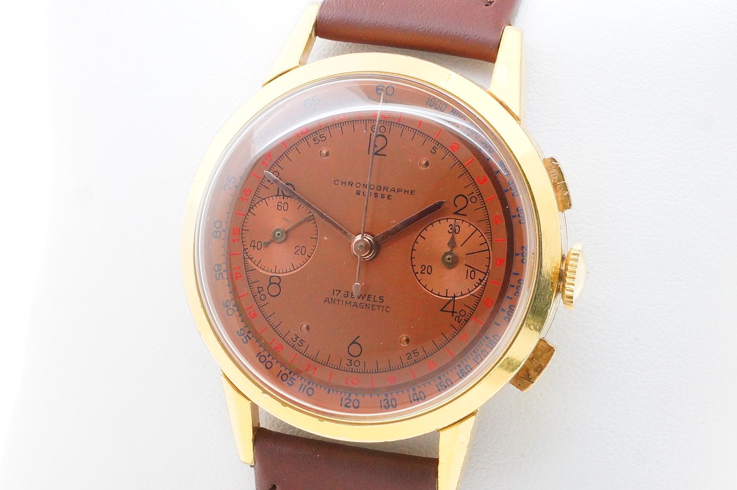 Chronographe Suisse 17 Jewels – Venus 175