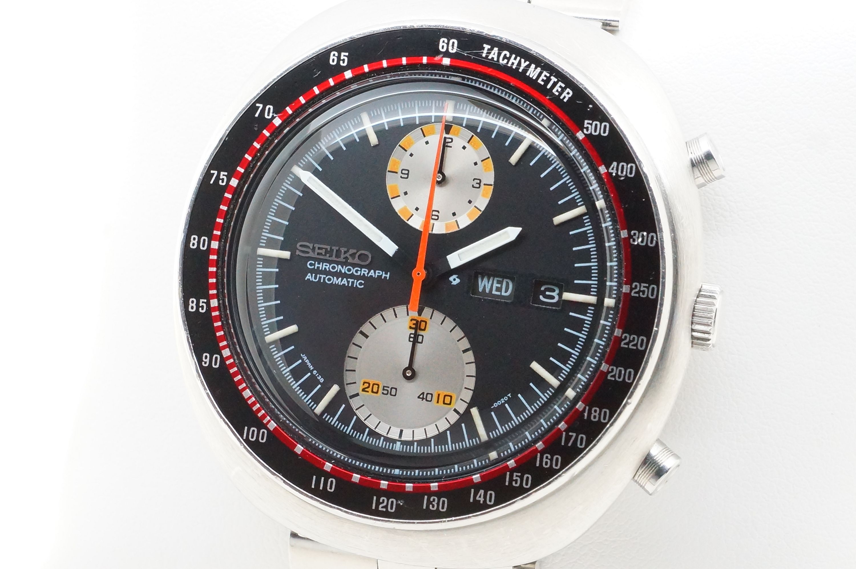 Seiko Automatic Chronograph UFO 6138-0011 – Kaliber 6138B (1974)
