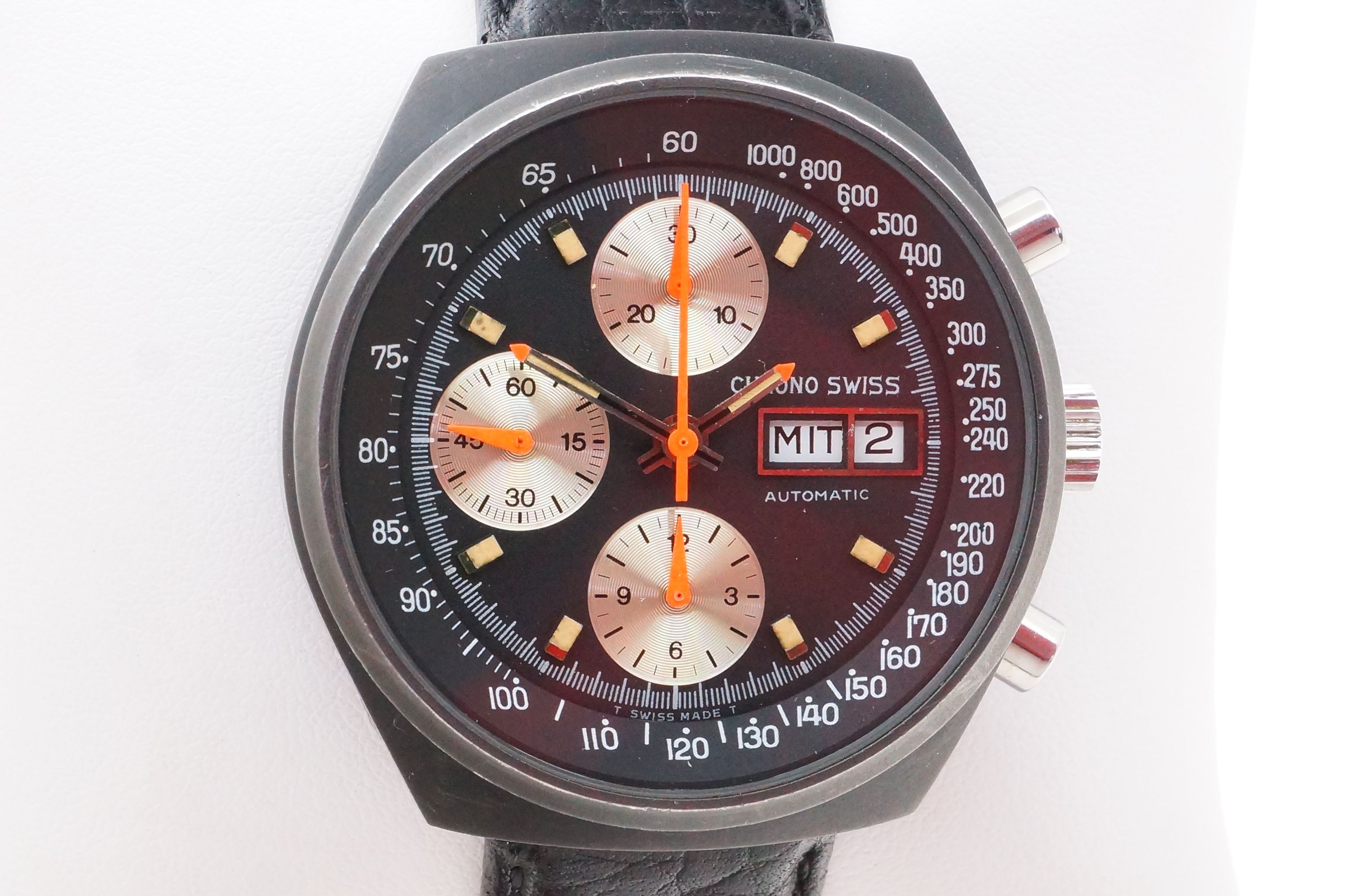 Chrono Swiss PVD Automatic Chronograph – Valjoux 7750