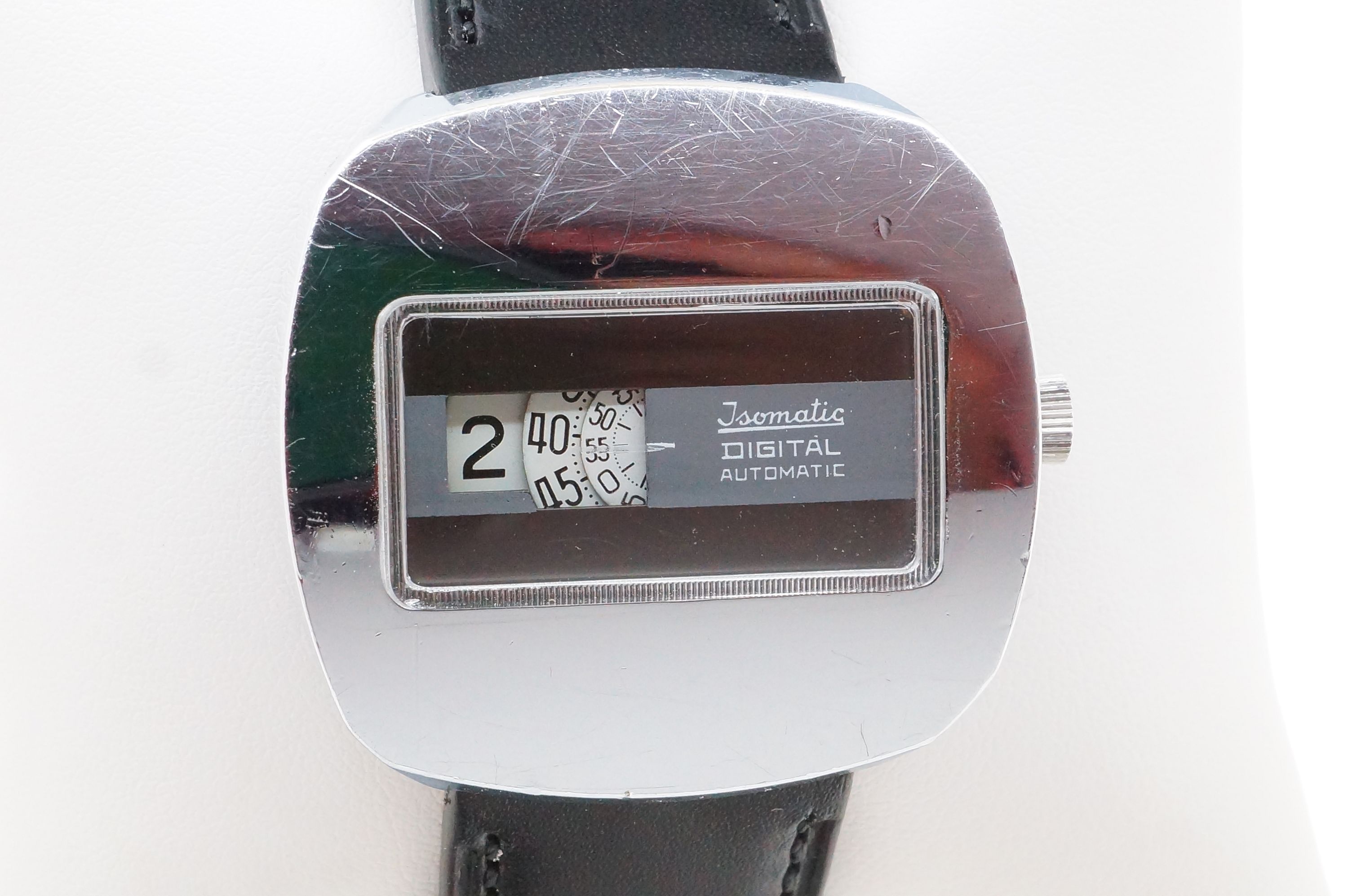 Isomatic Digital Automatic Scheibenuhr – Förster 221