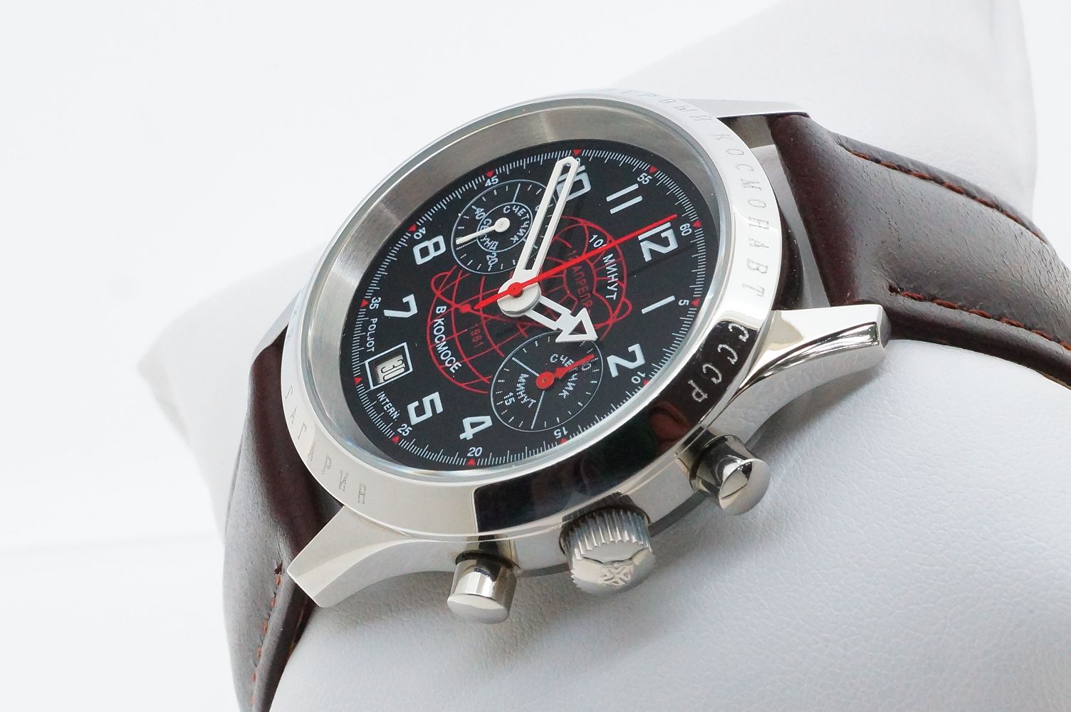 Poljot International Juri Gagarin Chronograph – Kaliber 3133