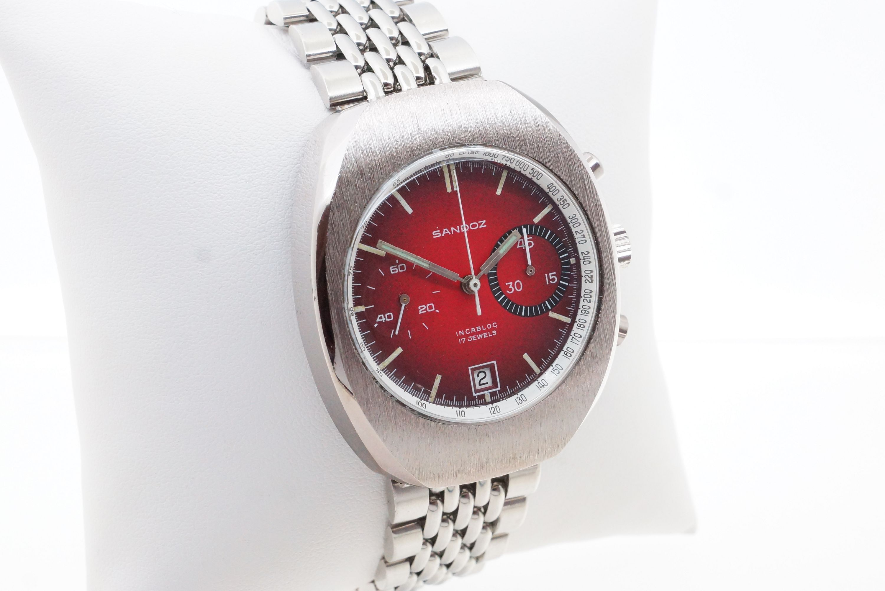 Sandoz Chronograph 17 Jewels – Valjoux 7734