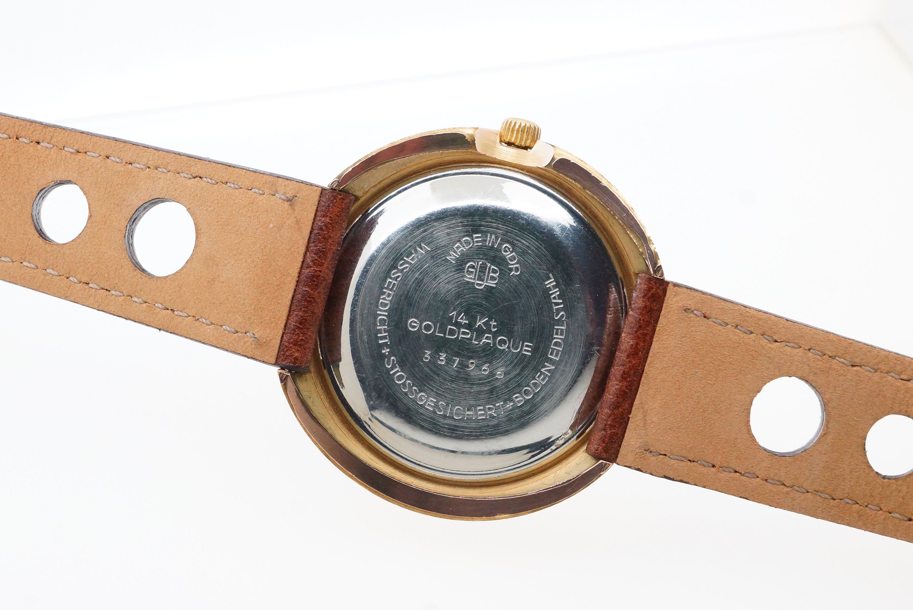 Glashütte Spezimatic 26 Rubis „Bullauge“ – Kaliber 75 (1974)