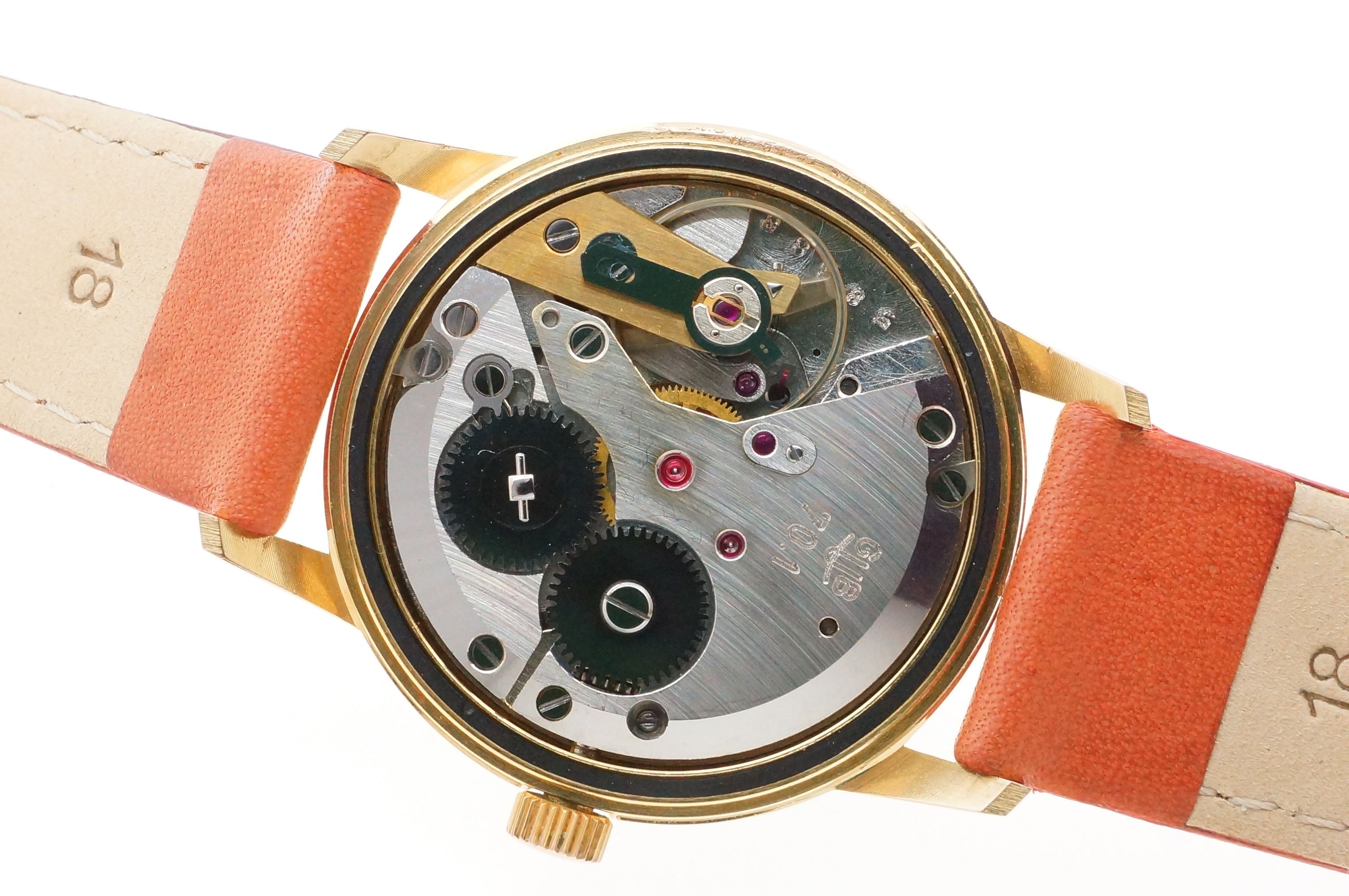 Glashütte 17 Rubis Meisterstück Uhrmacherschule DDR – GUB 70.1