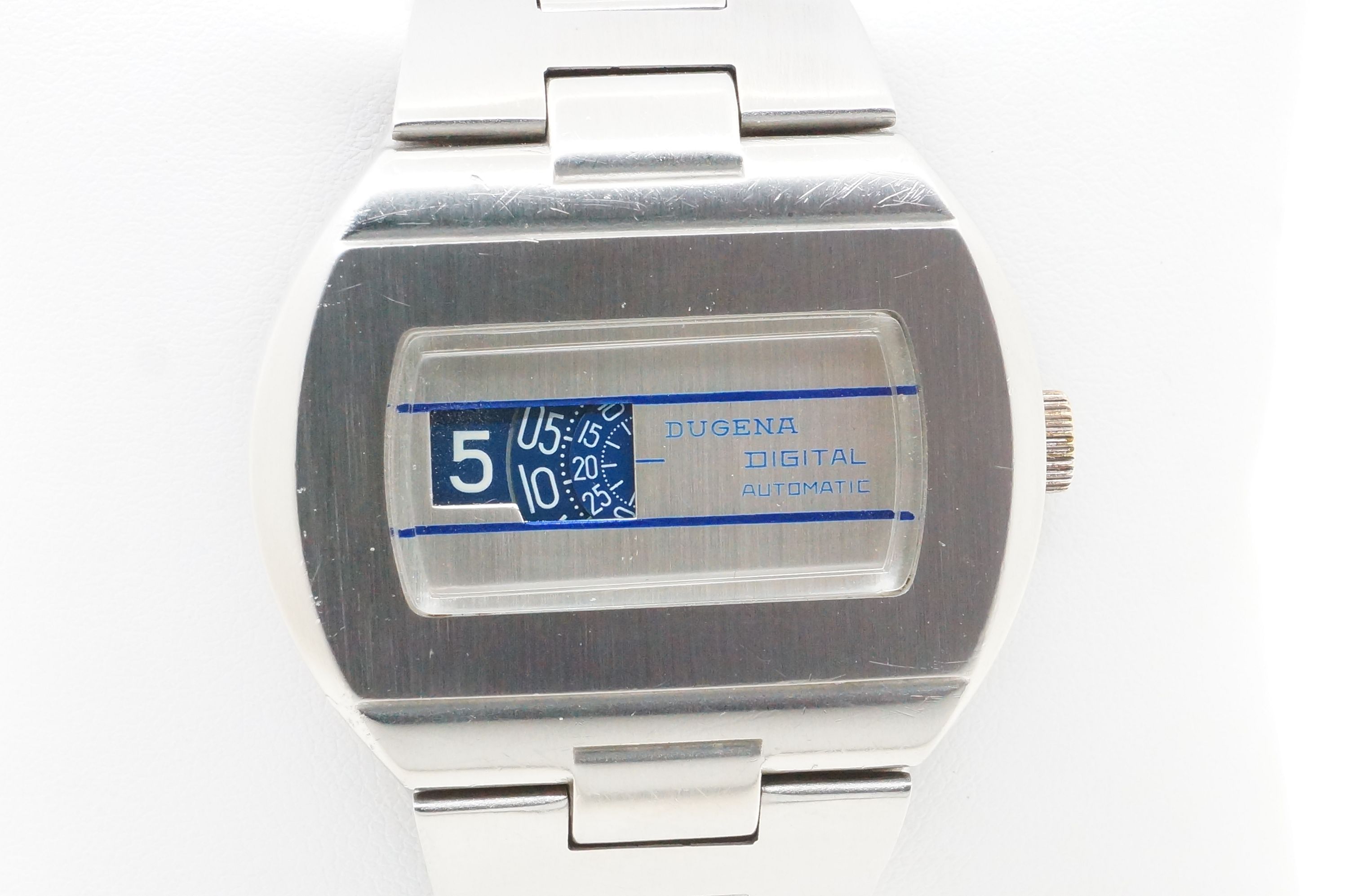 Dugena Digital Automatic Scheibenuhr – Förster 221