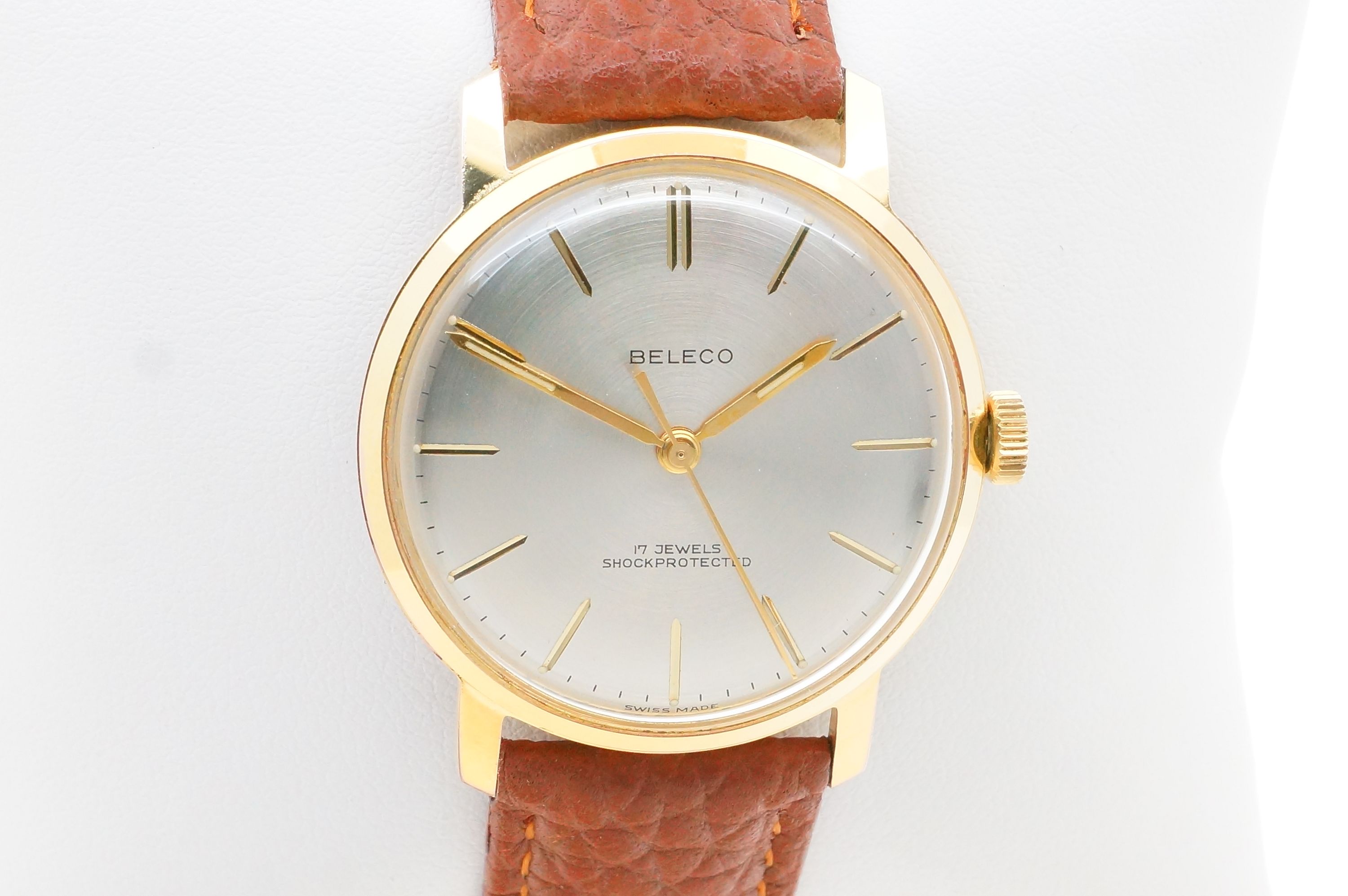 Beleco 17 Jewels AS 1686 Handaufzug Herrenuhr 60er