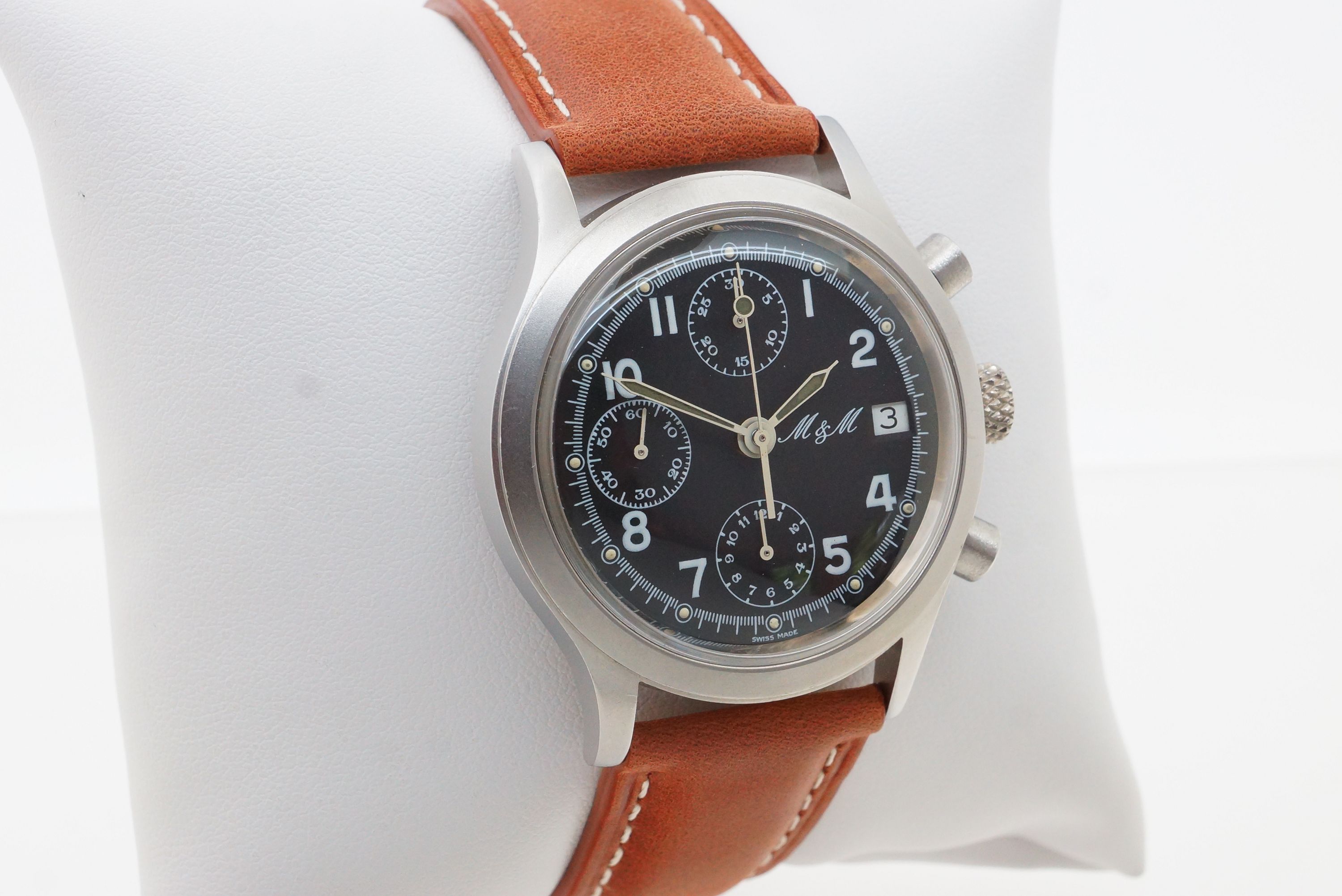 M&M Chronograph Handaufzug – Valjoux 7760 Revision