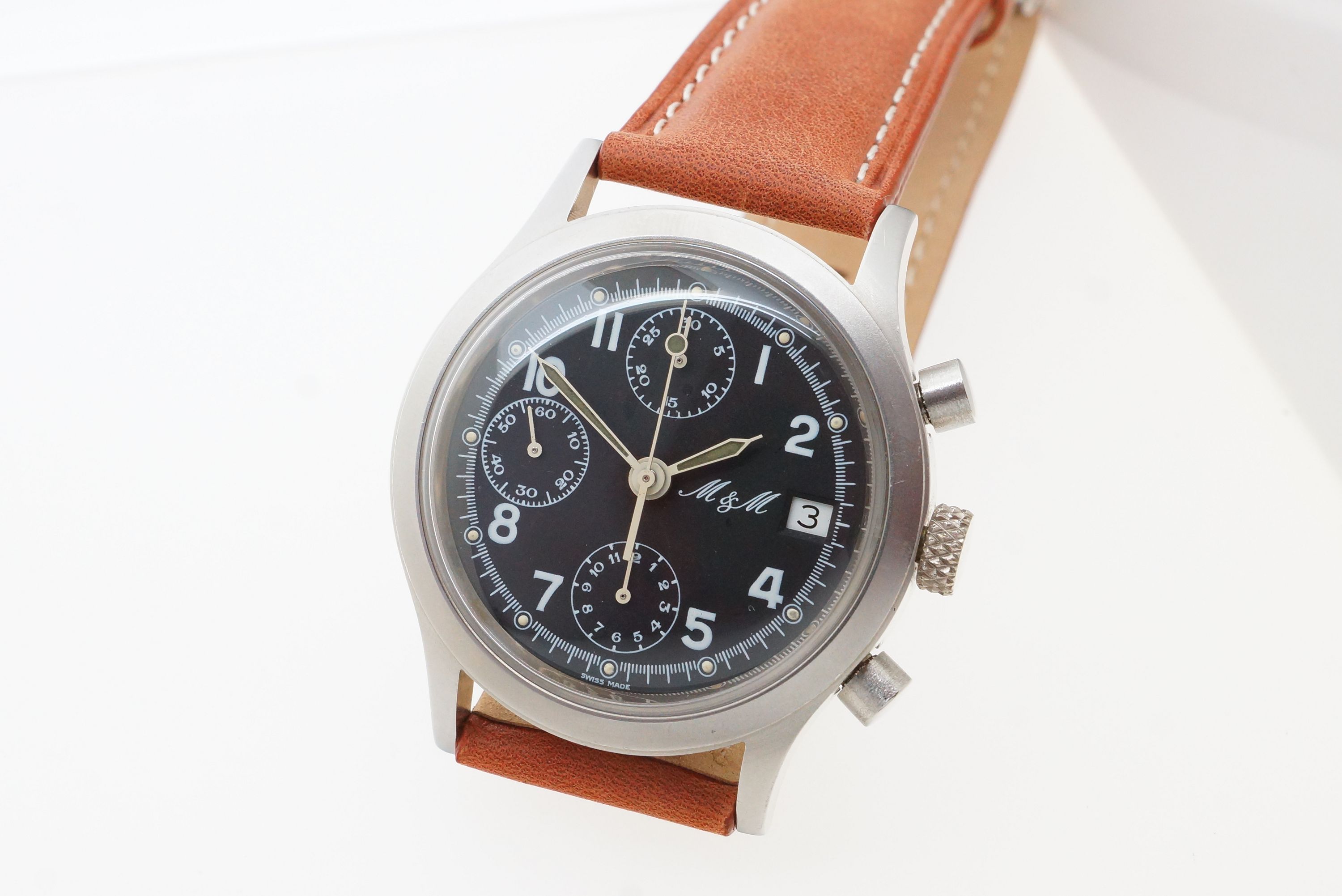 M&M Chronograph Handaufzug – Valjoux 7760 Revision