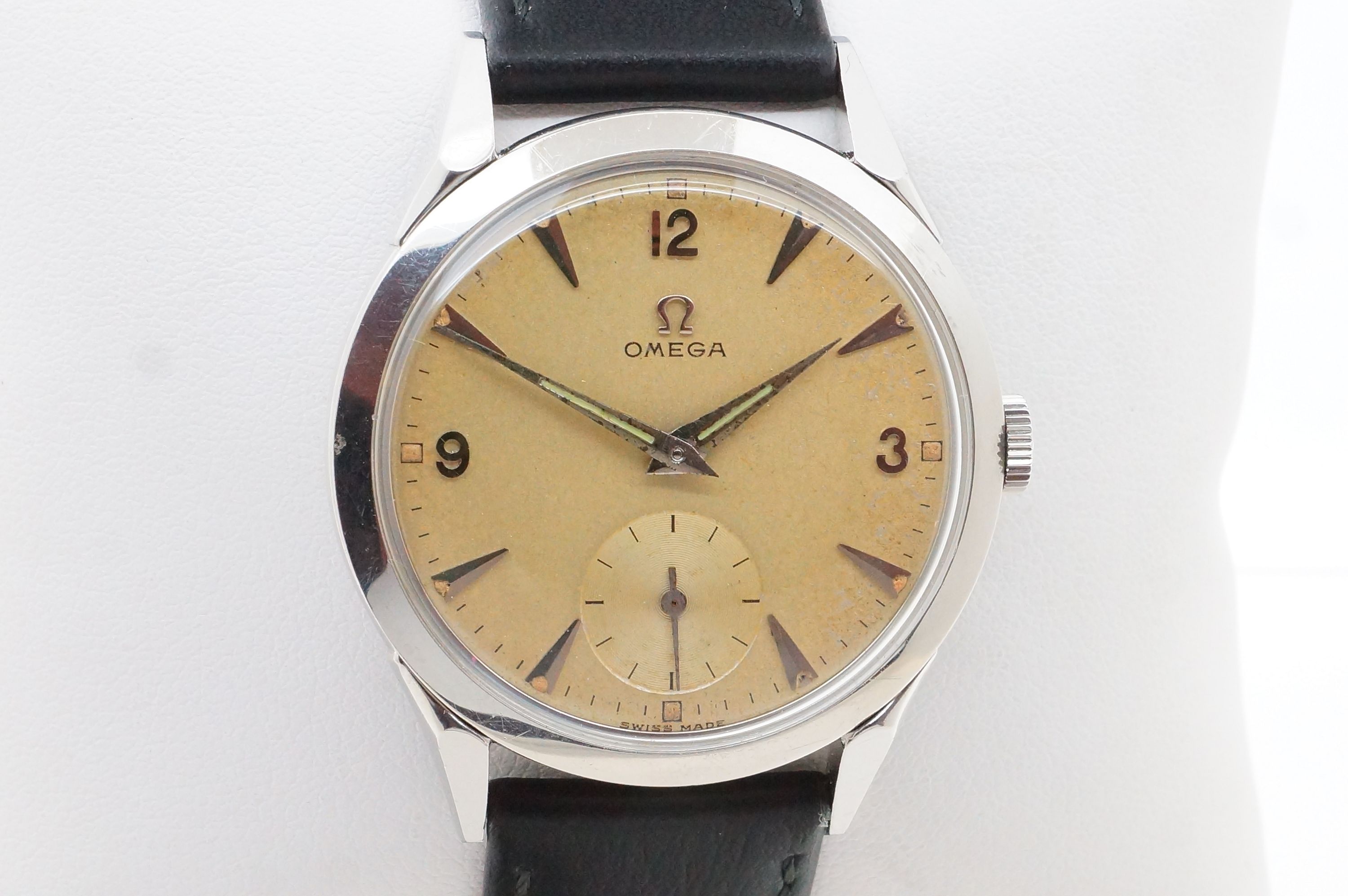 Omega Ref. 2605-9 Kaliber 265 Handaufzug Herrenuhr 50er