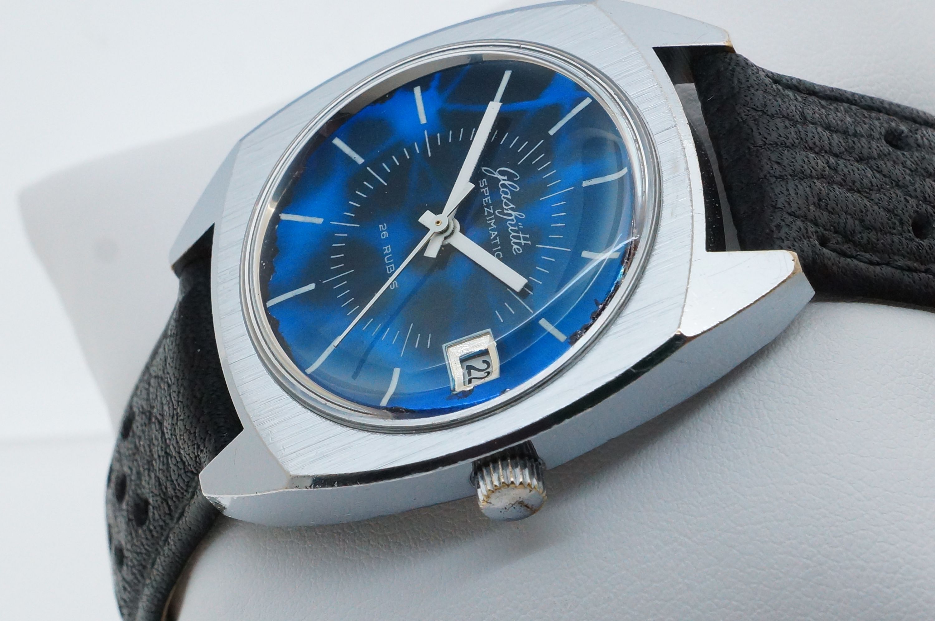 Glashütte Spezimatic 26 Rubis – GUB 75 (1974)