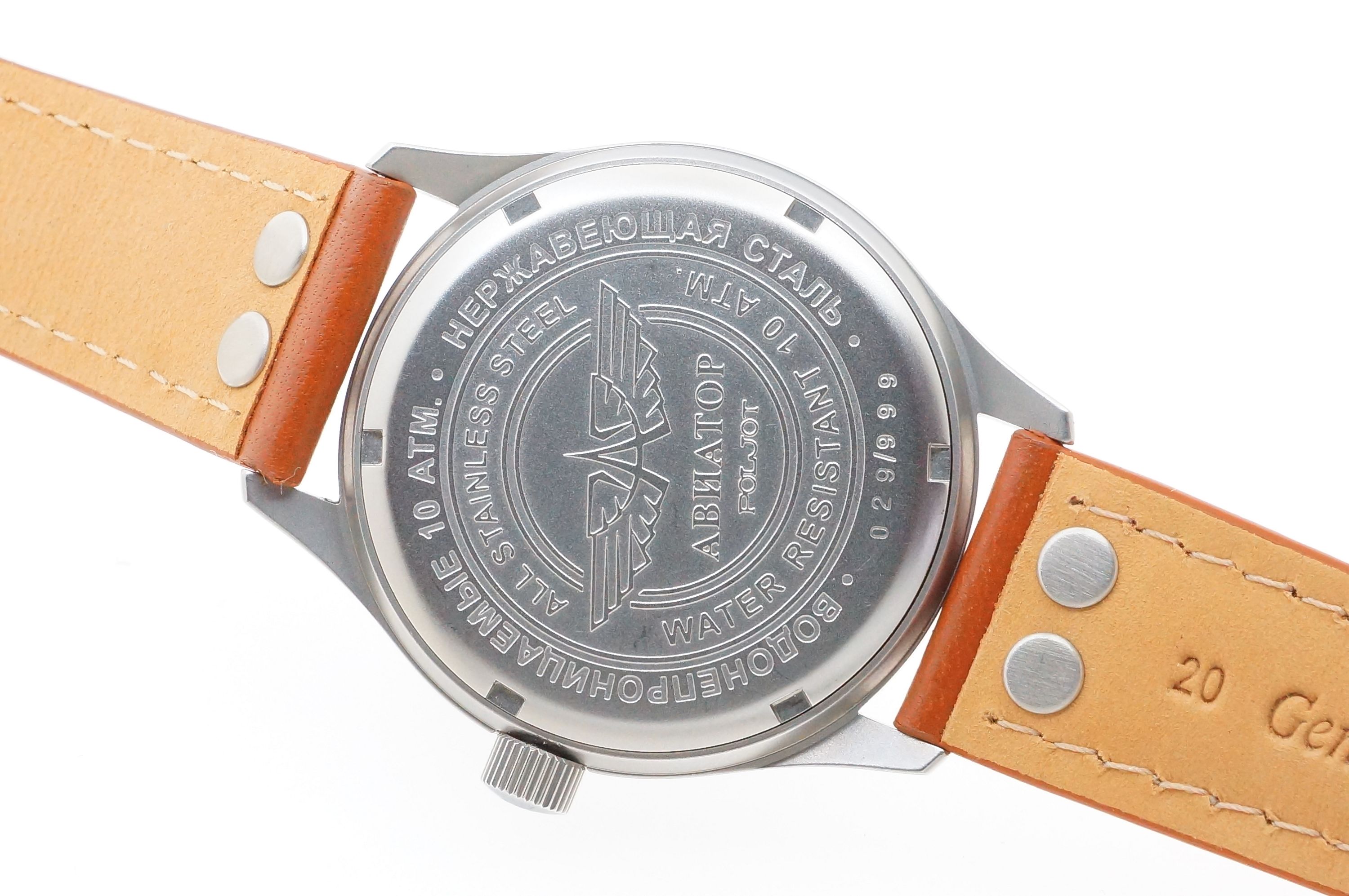 Poljot Aviator 17 Jewels – Kaliber 2614.H