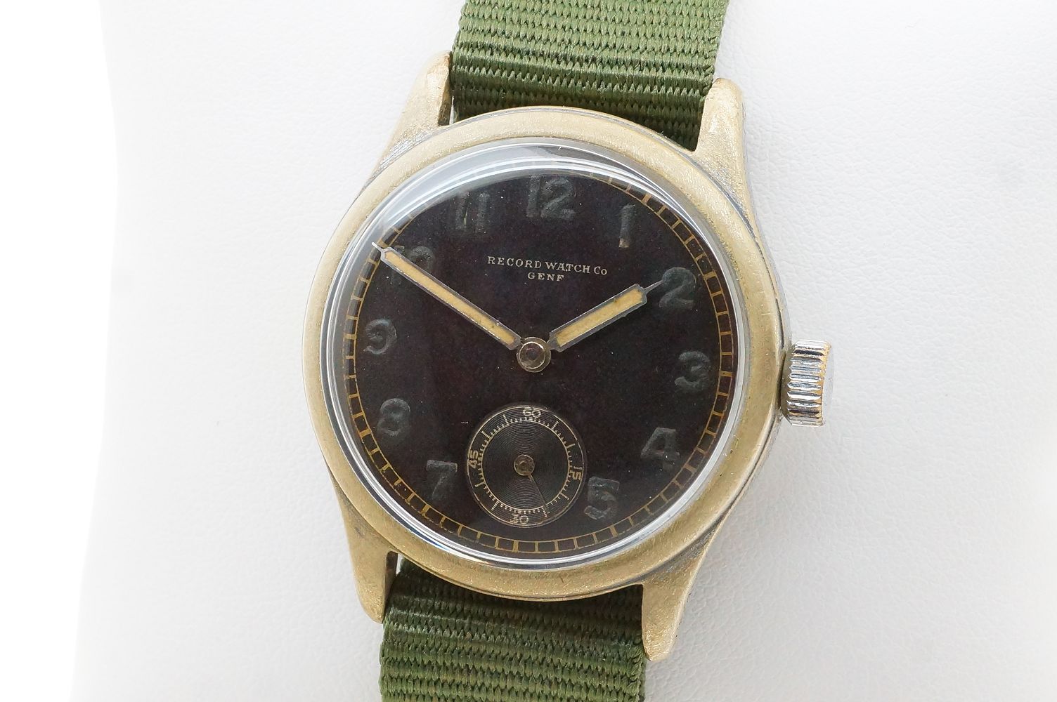 Record Watch Co Genf Dienstuhr Wehrmacht – Kaliber 022K