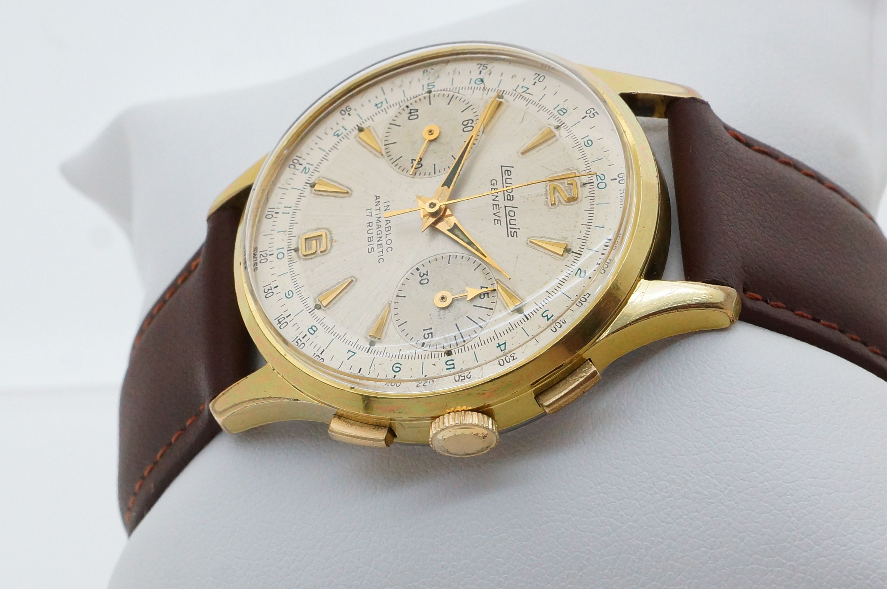 Leuba Louis Geneve Chronograph 17 Rubis – Venus 188