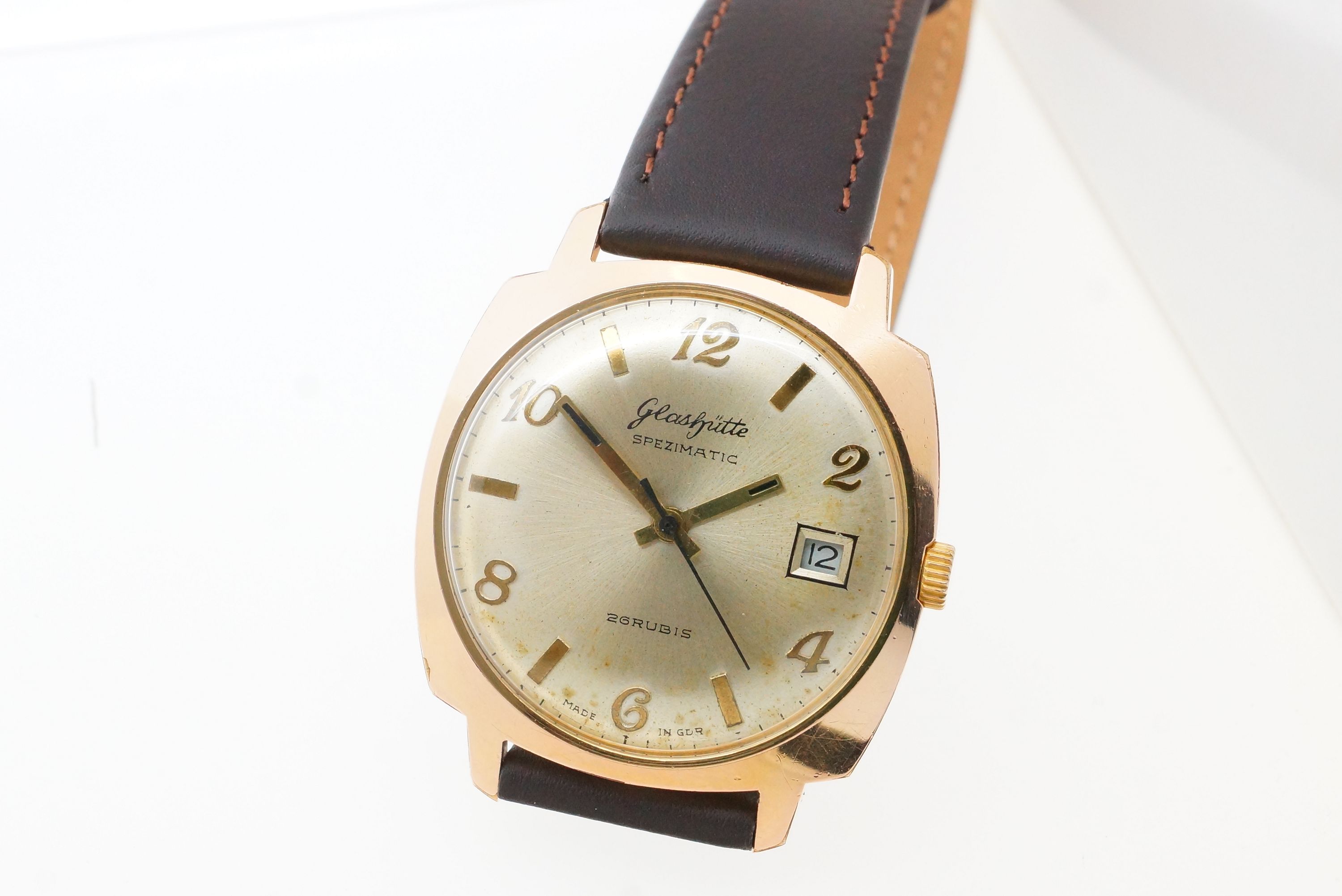 Glashütte Spezimatic 26 Rubis – GUB 75 (1977)