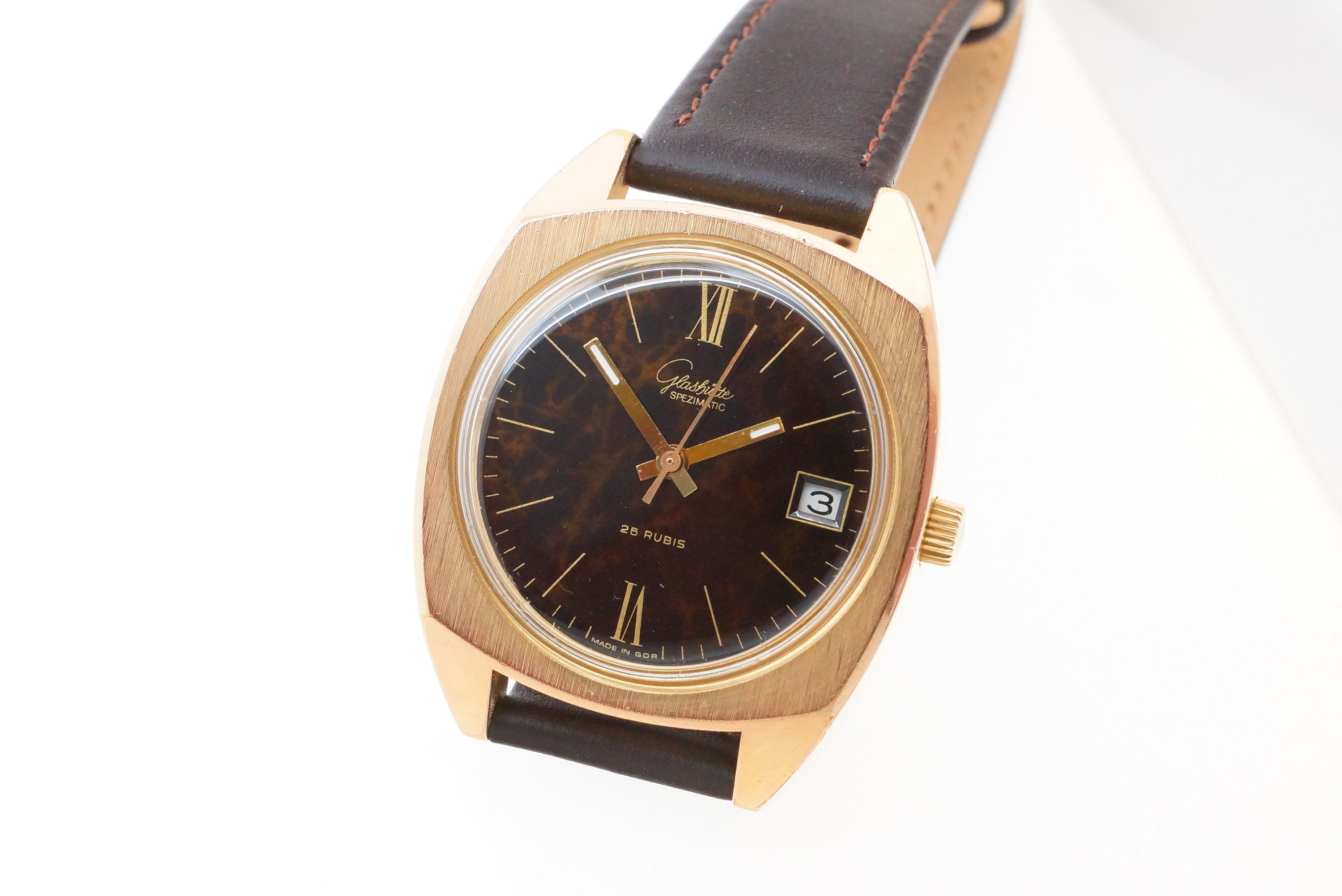 Glashütte Spezimatic 26 Rubis – GUB 75 (1977)