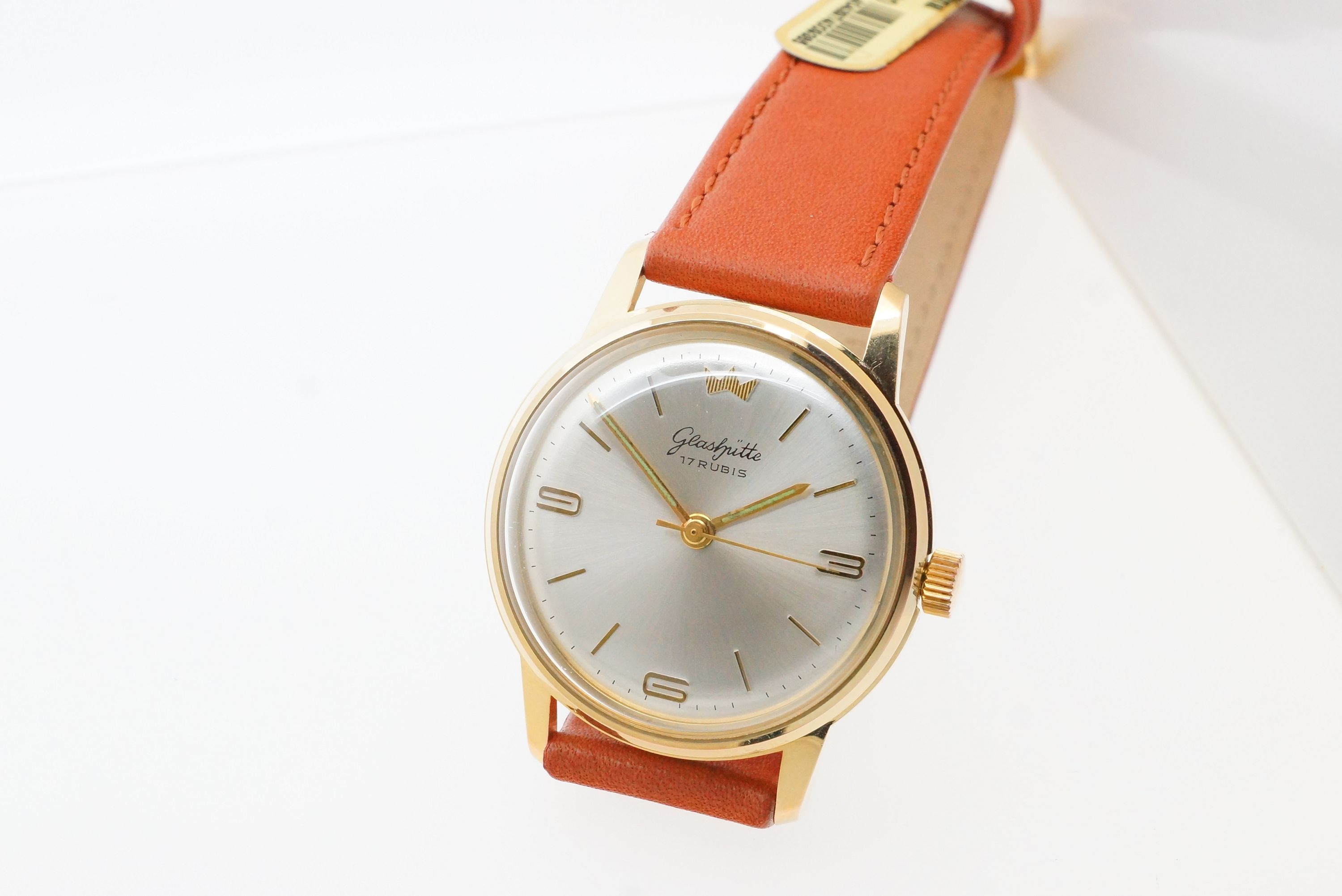 Glashütte 17 Rubis Meisterstück Uhrmacherschule DDR – GUB 70.1