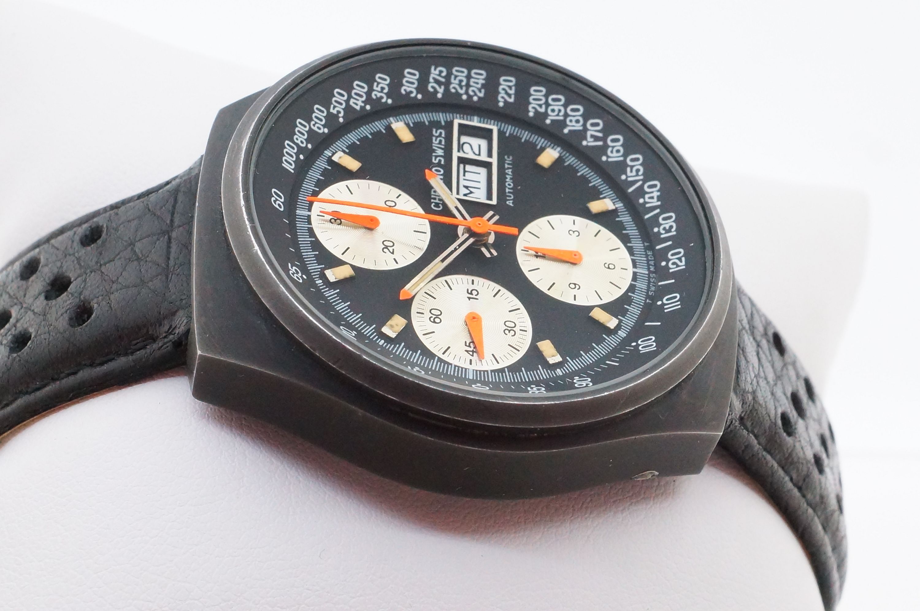Chrono Swiss PVD Automatic Chronograph – Valjoux 7750