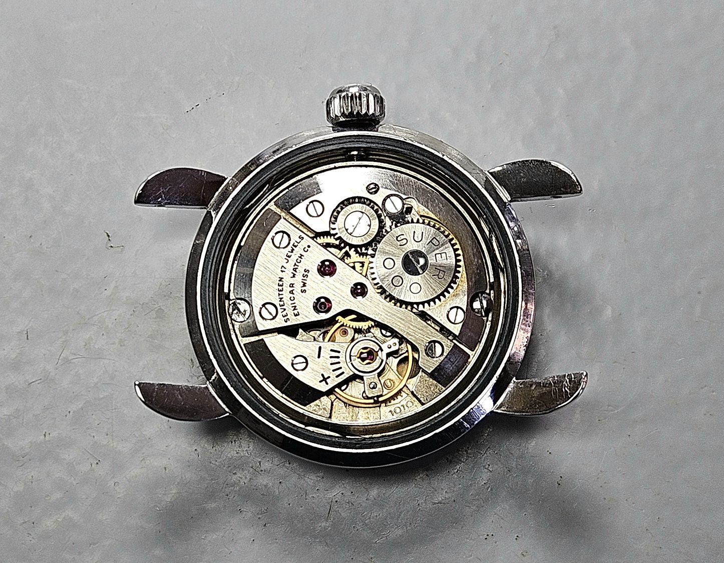 Enicar Sherpas Special Ultrasonic Ref. 100/61-10aSN – AR 1010 (1956)