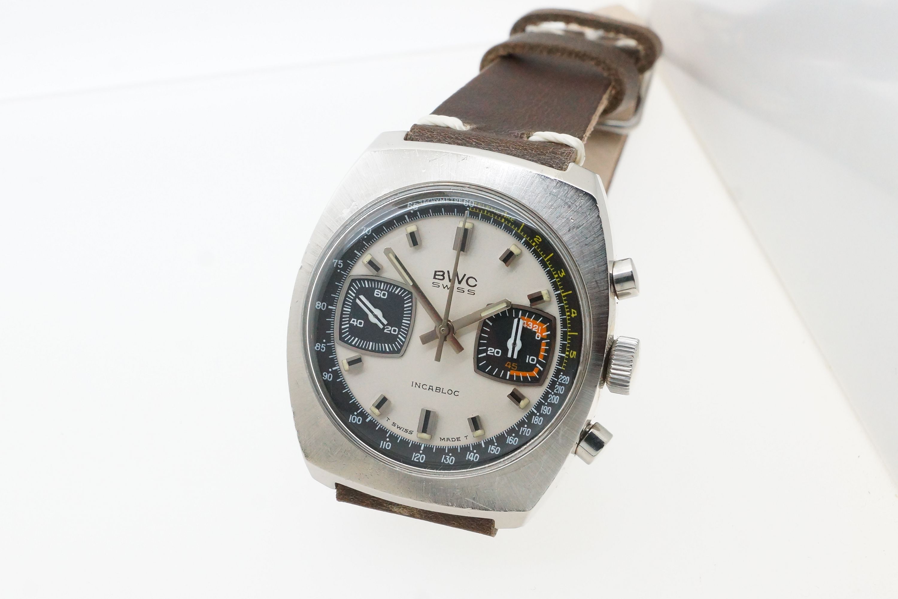 BWC Panda Chronograph – Valjoux 7733