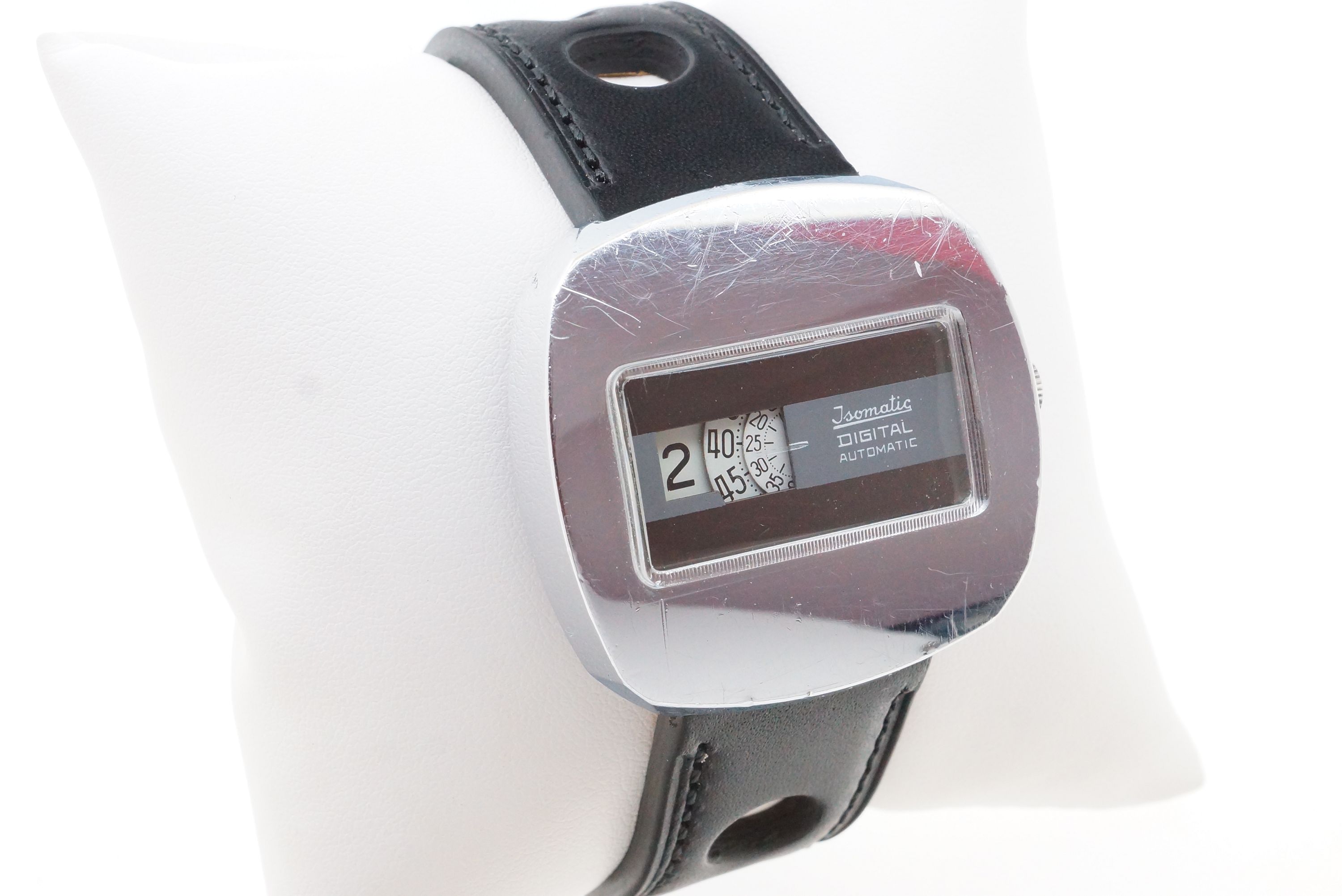 Isomatic Digital Automatic Scheibenuhr – Förster 221
