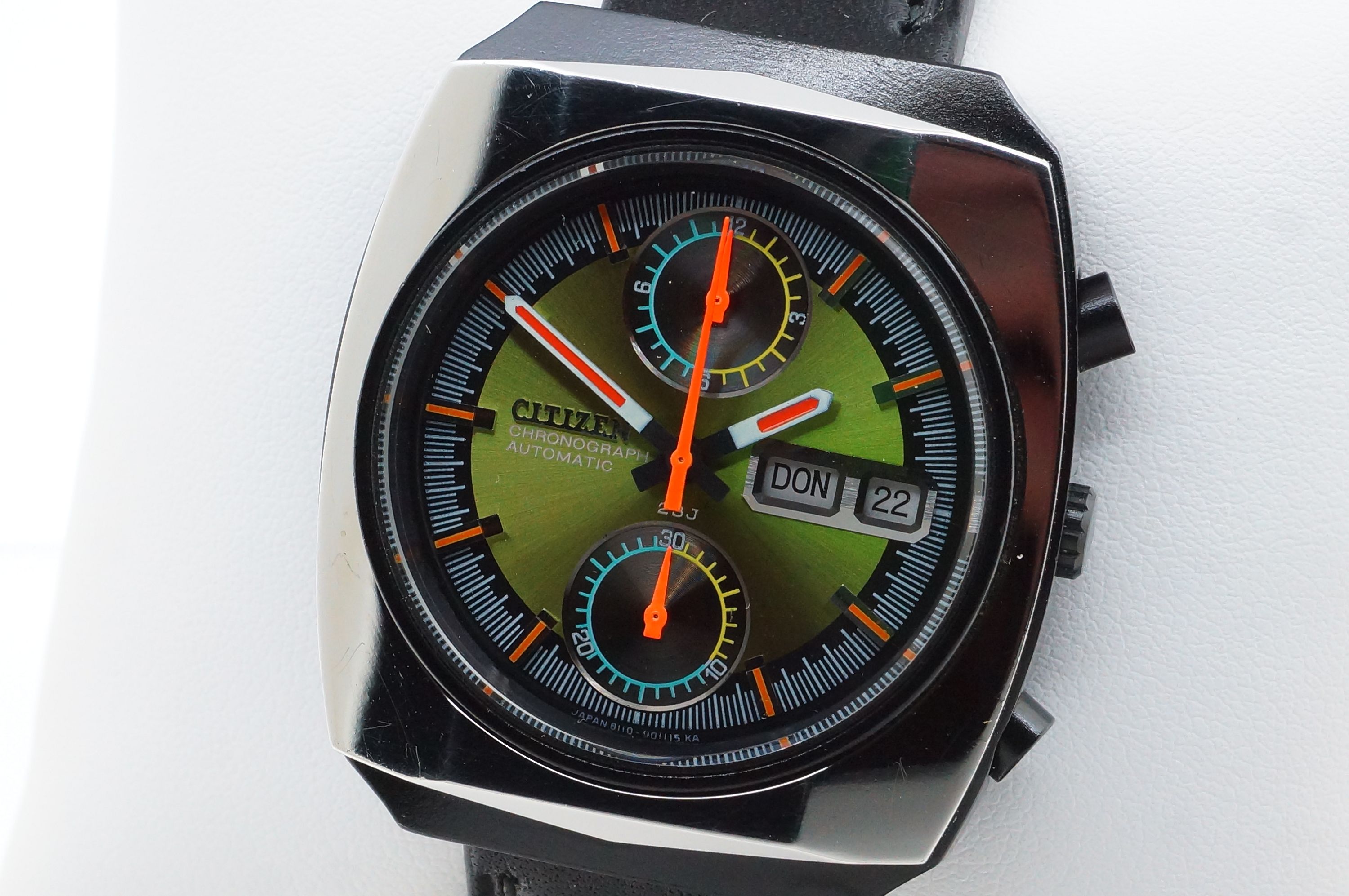 Citizen Automatic Chronograph „Monaco“ – Kaliber 8110A (1974)