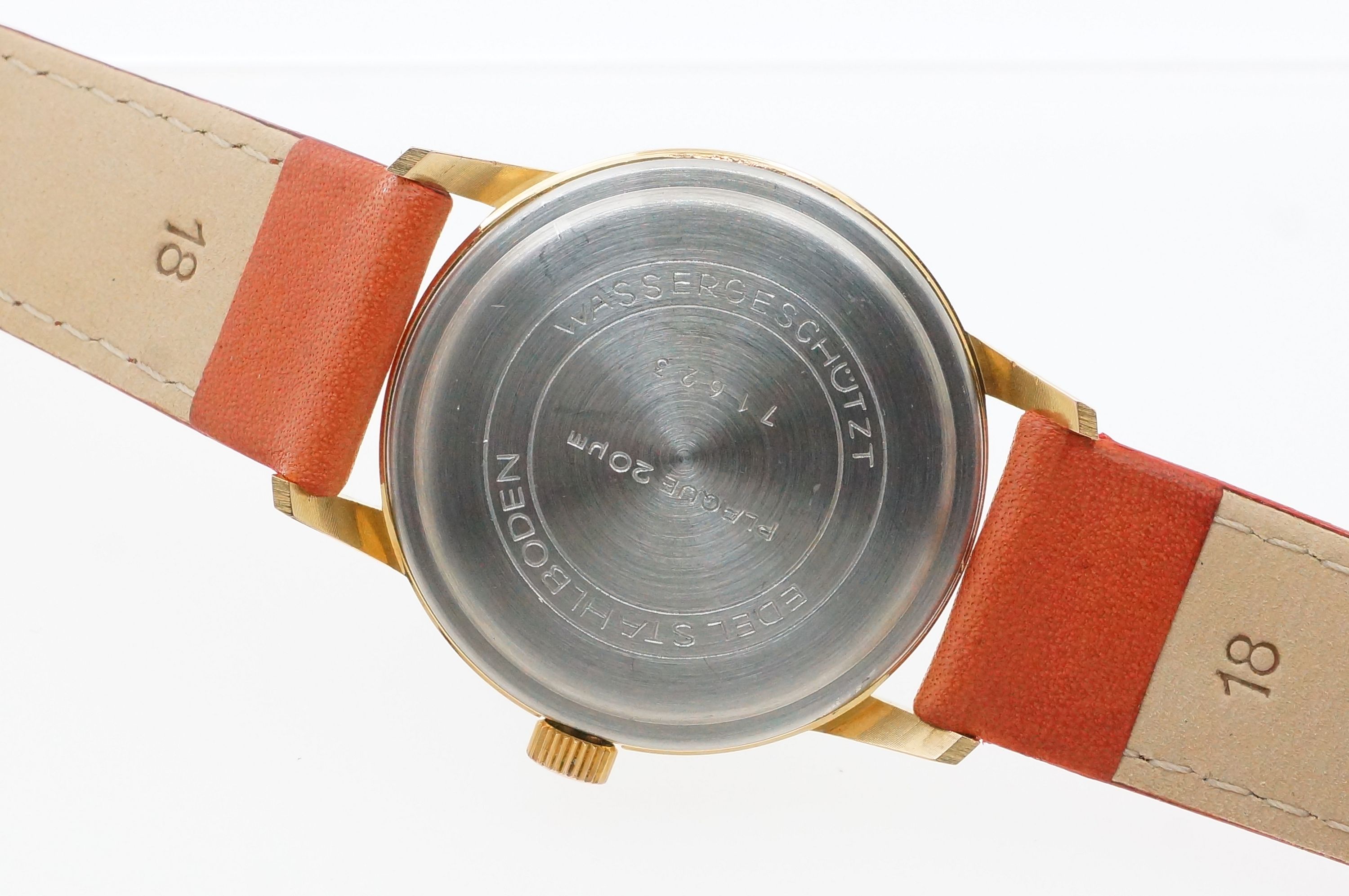 Glashütte 17 Rubis Meisterstück Uhrmacherschule DDR – GUB 70.1