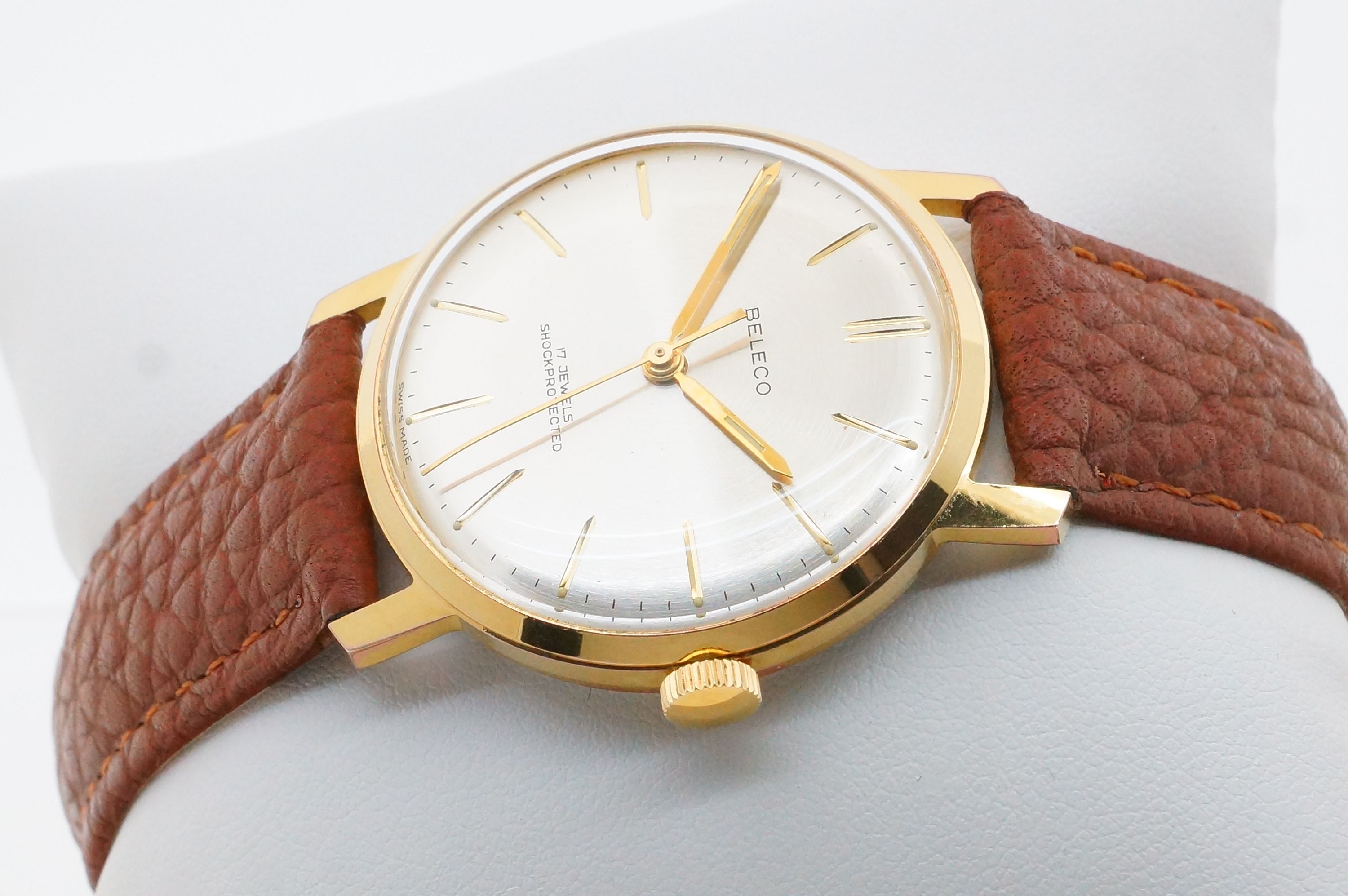 Beleco 17 Jewels AS 1686 Handaufzug Herrenuhr 60er