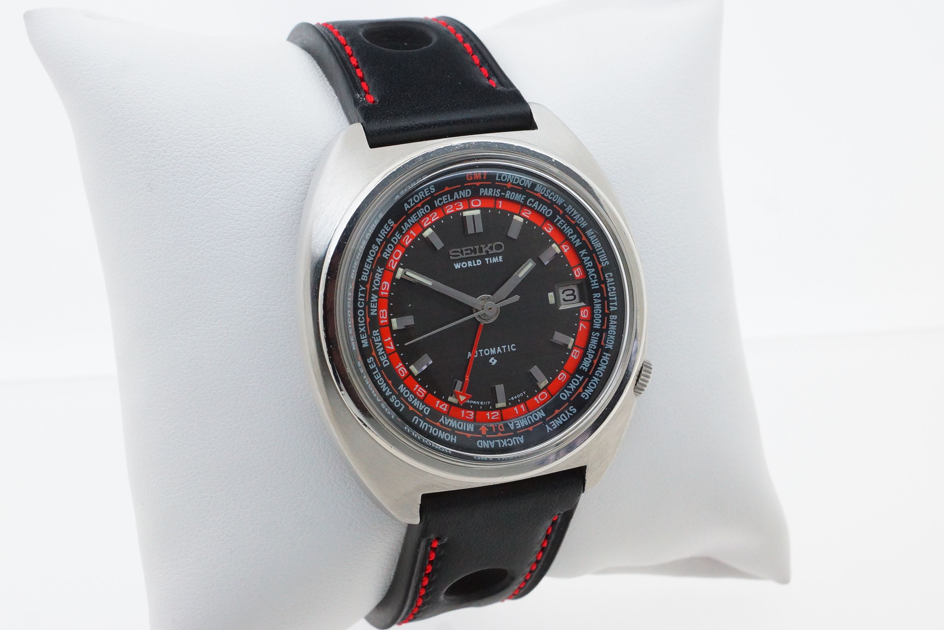 Seiko World Time Automatic GMT Ref. 6117-6400 – Kaliber 6117B (1971)