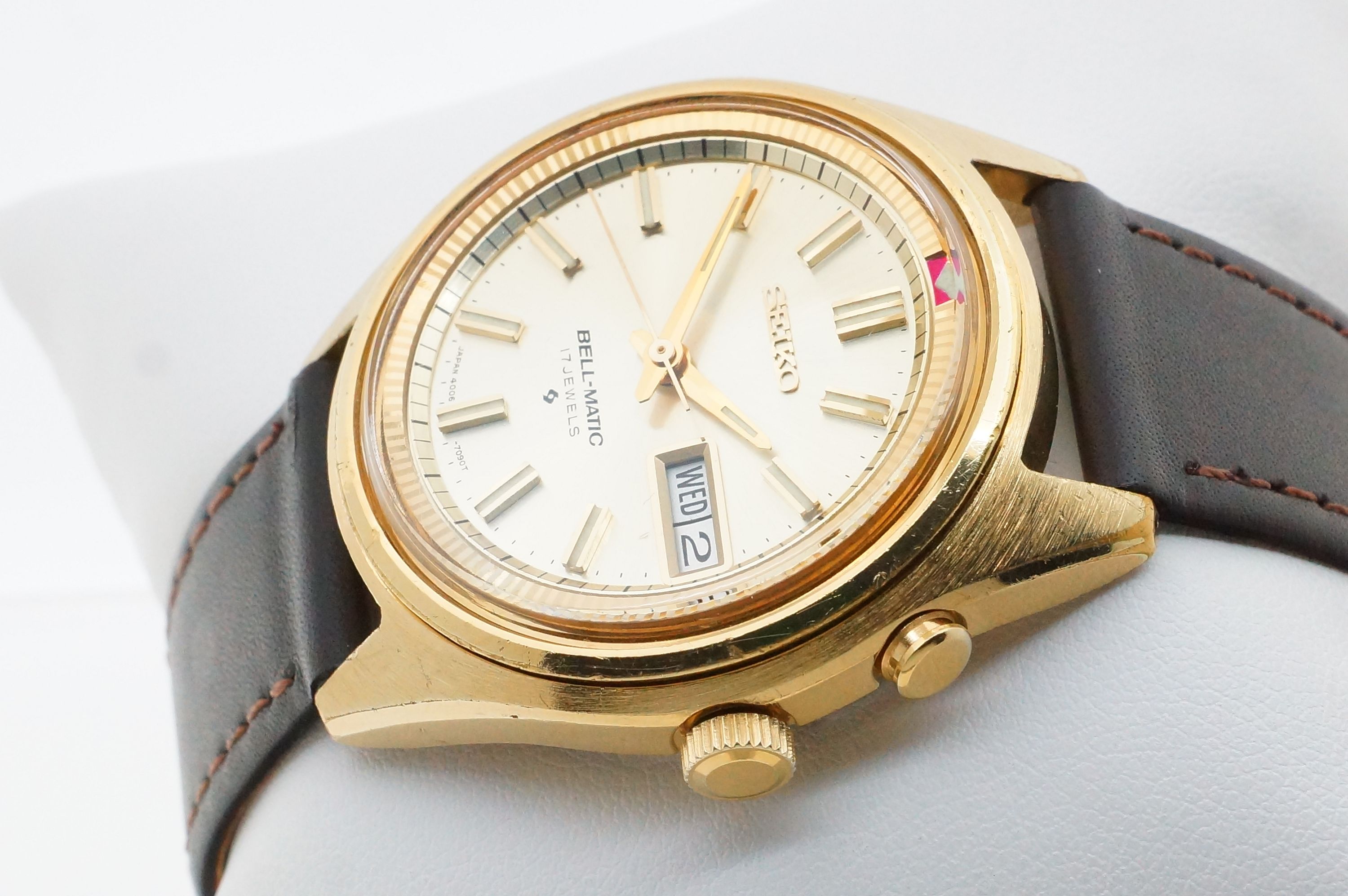 Seiko Bell-Matic Armbandwecker 4006-7021 – Kaliber 4006A (1969)