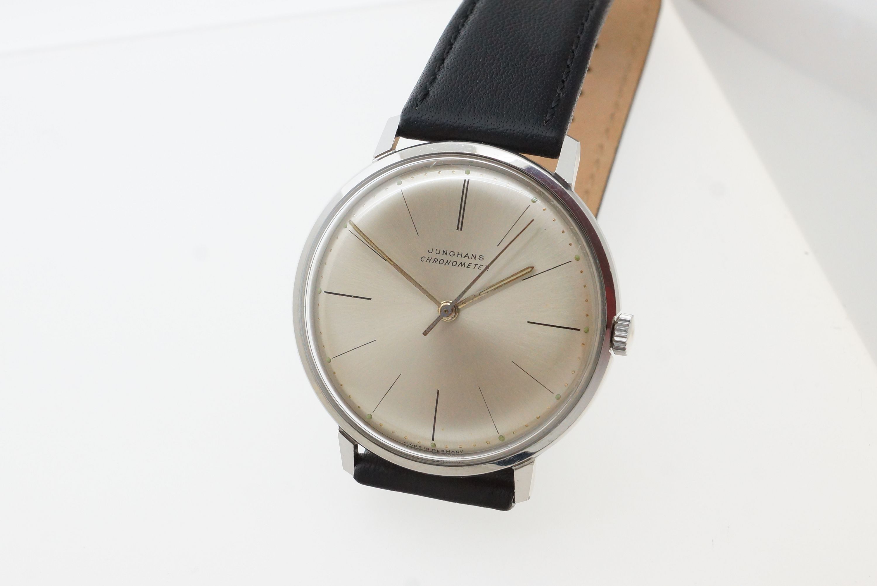 Junghans Chronometer Edelstahl – Kaliber J85 (1961)