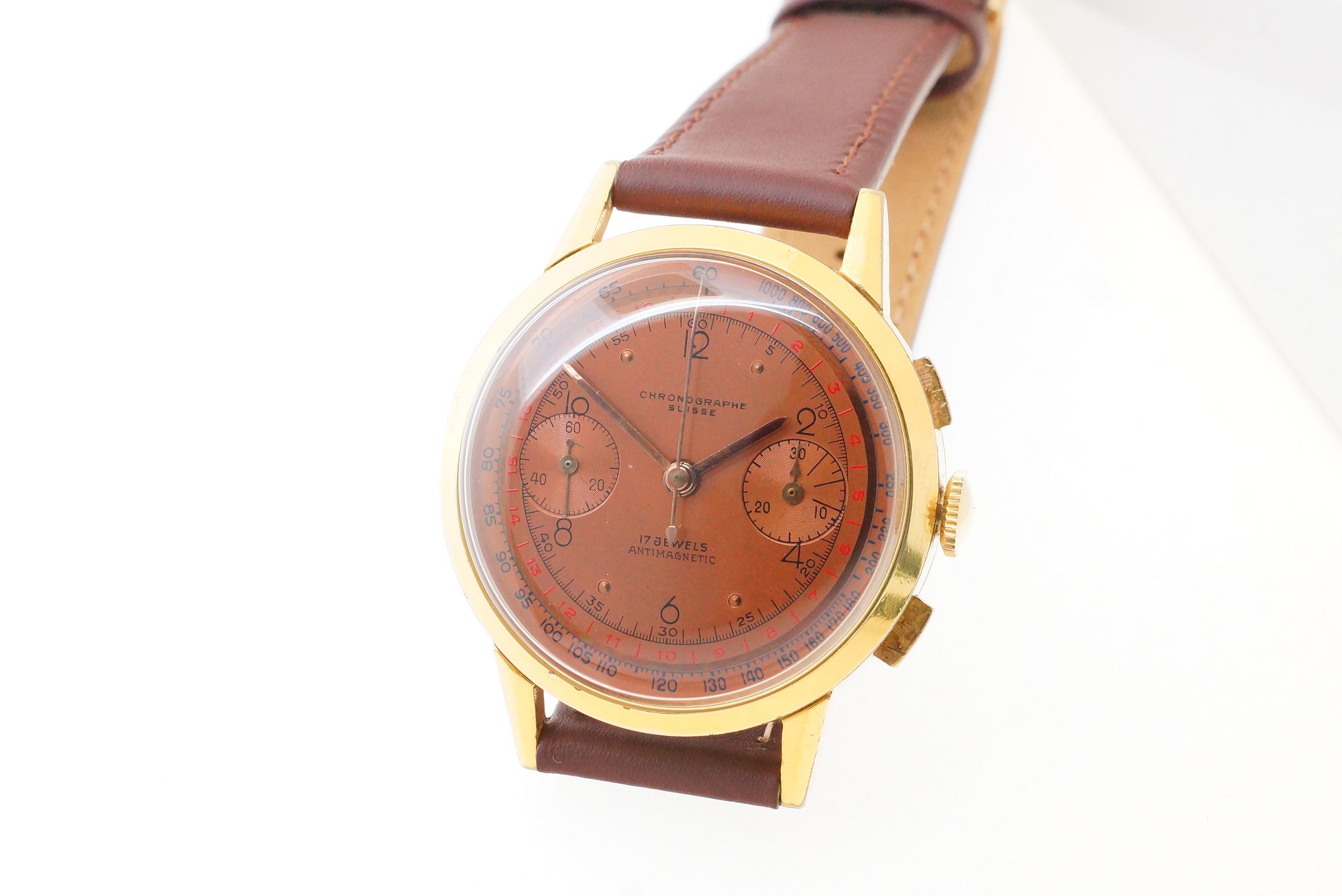 Chronographe Suisse 17 Jewels – Venus 175