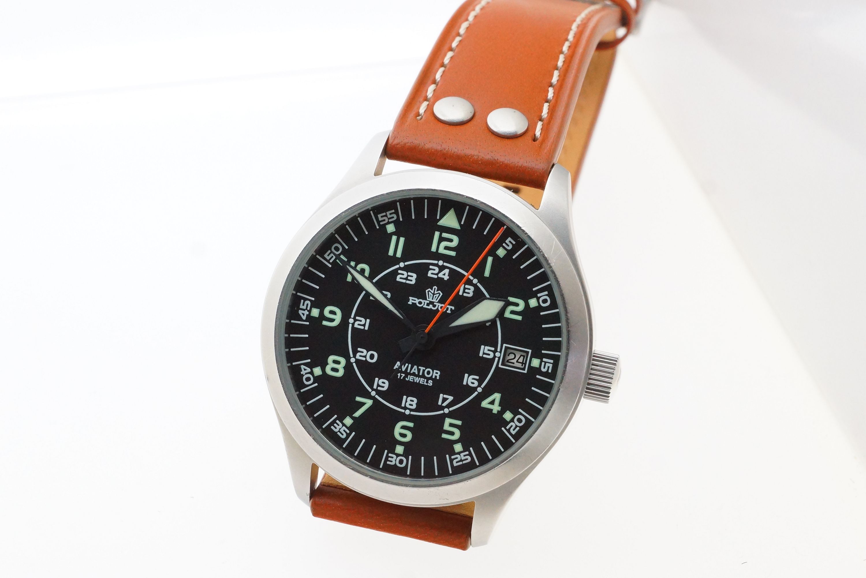 Poljot Aviator 17 Jewels – Kaliber 2614.H