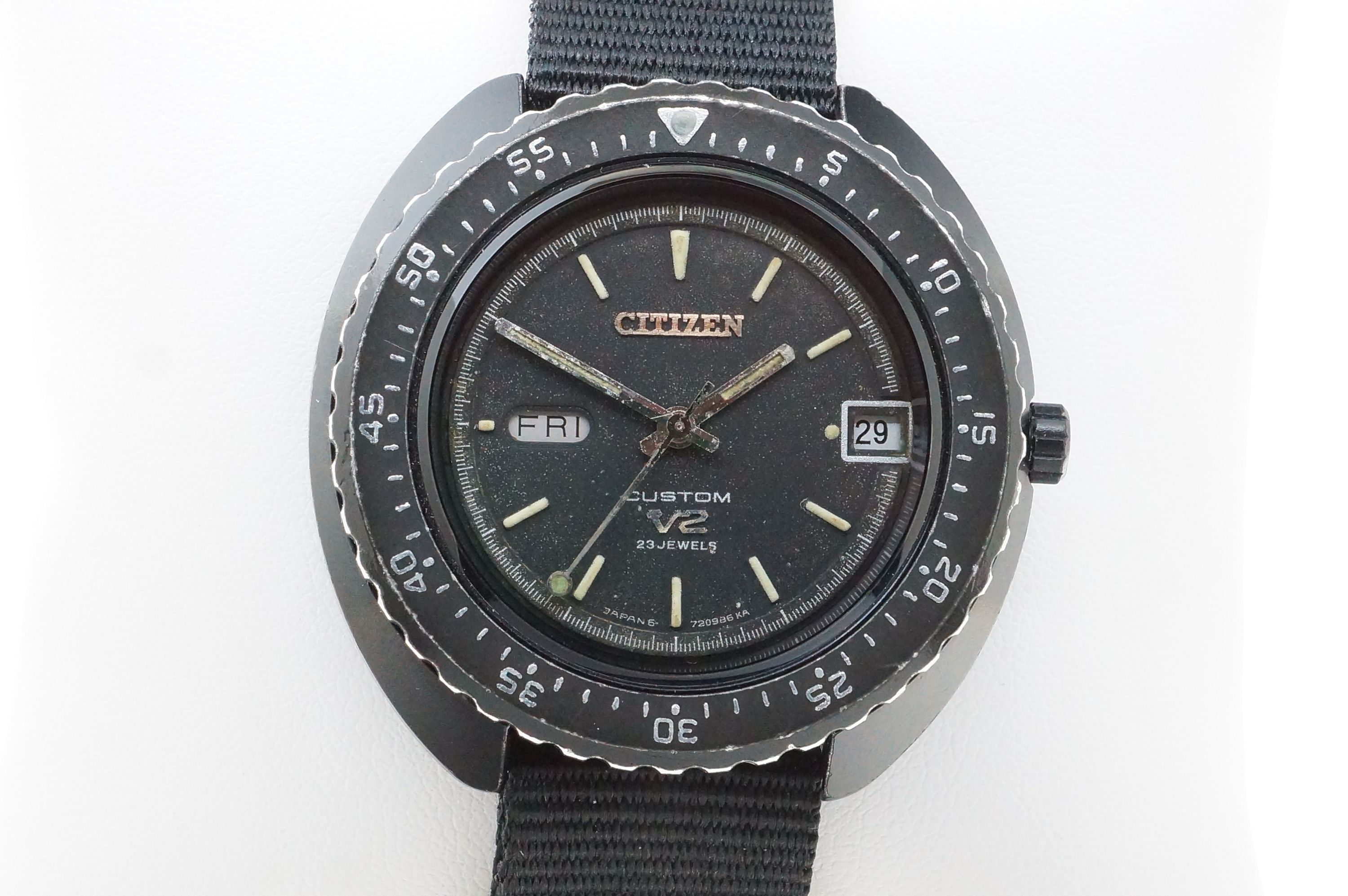 Citizen Custom V2 Automatic Taucheruhr Ref. 4-722400TA – Kaliber 7291 (1973)