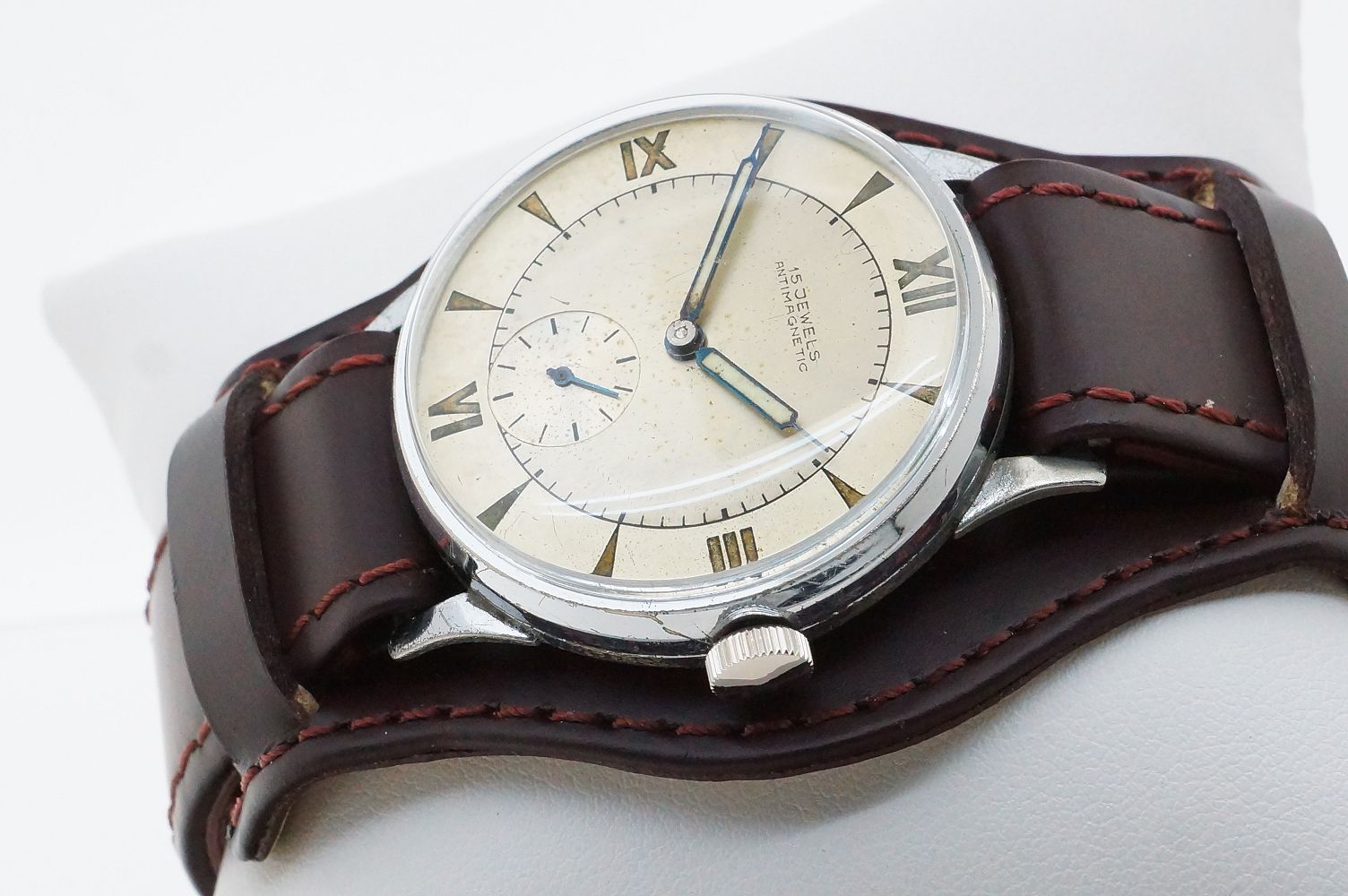 Art déco 15 Jewels Handaufzug – PUW 500