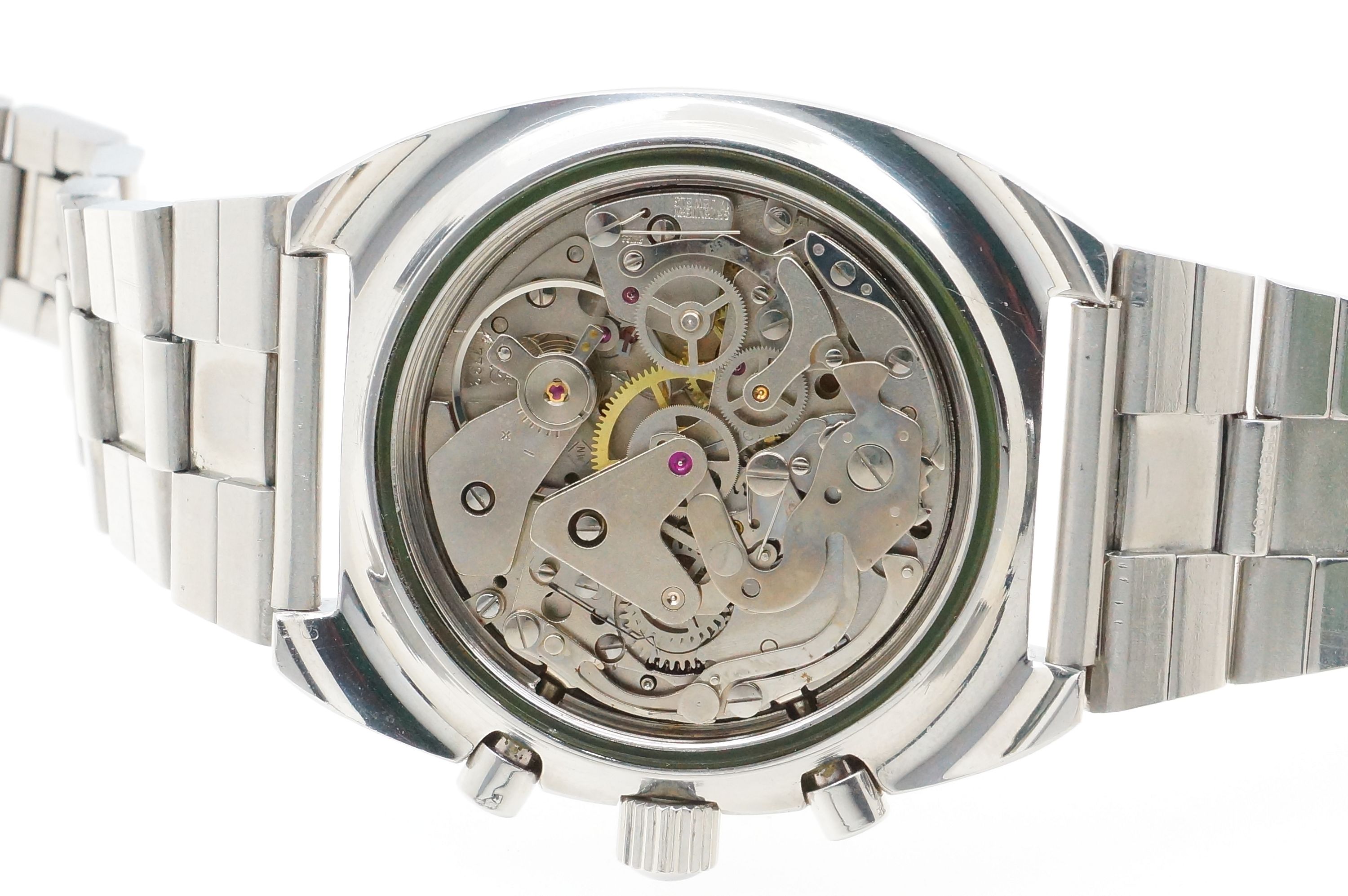 Silex 17 Jewels Taucherchronograph Tiefenmesser Depth Gauge – Valjoux 7733