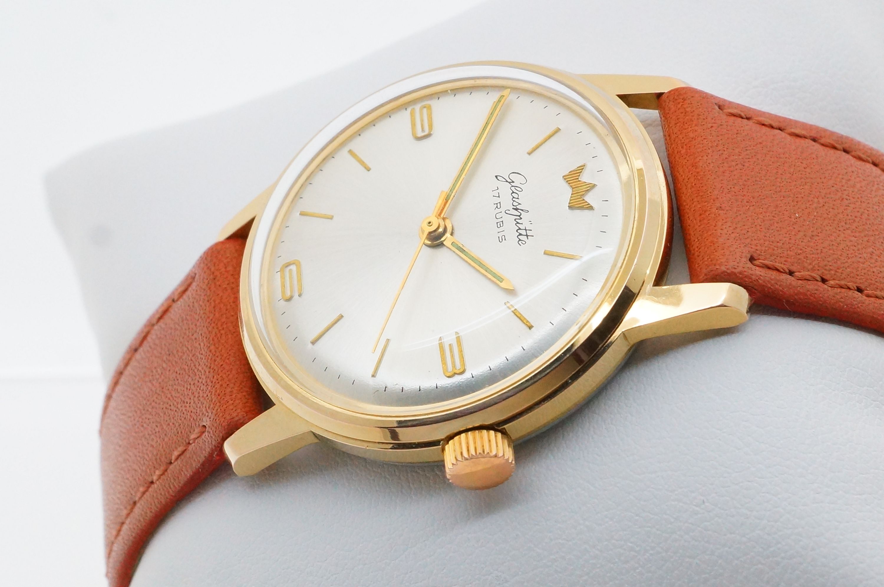 Glashütte 17 Rubis Meisterstück Uhrmacherschule DDR – GUB 70.1