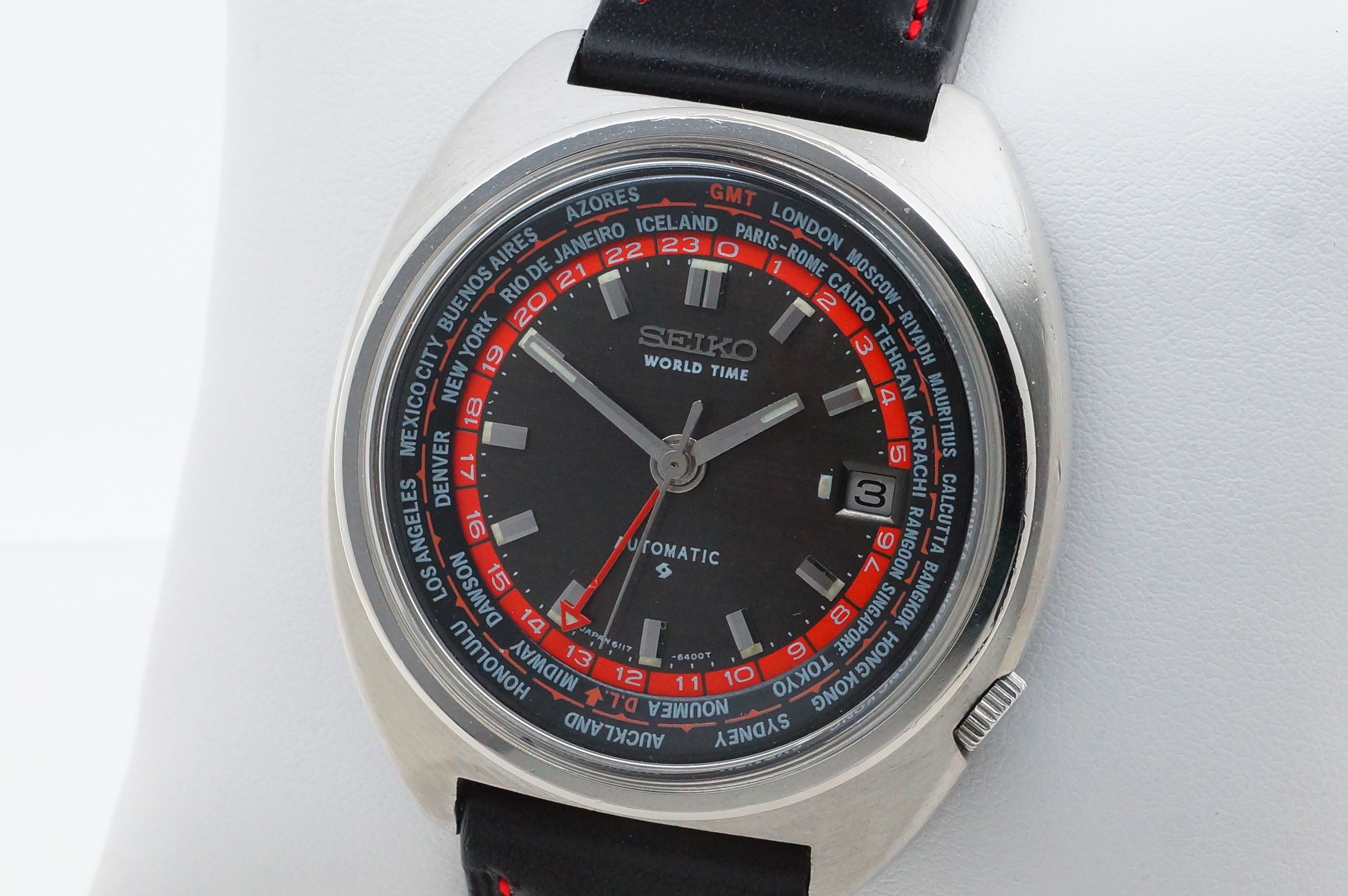 Seiko World Time Automatic GMT Ref. 6117-6400 – Kaliber 6117B (1971)