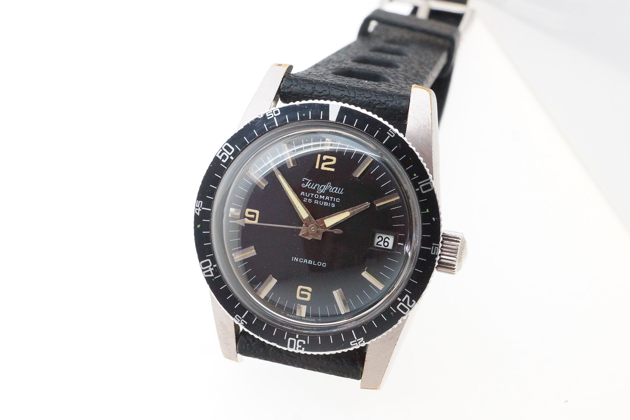 Jungfrau 20 Atmos Taucheruhr Automatic 25 Rubis – AS 2063