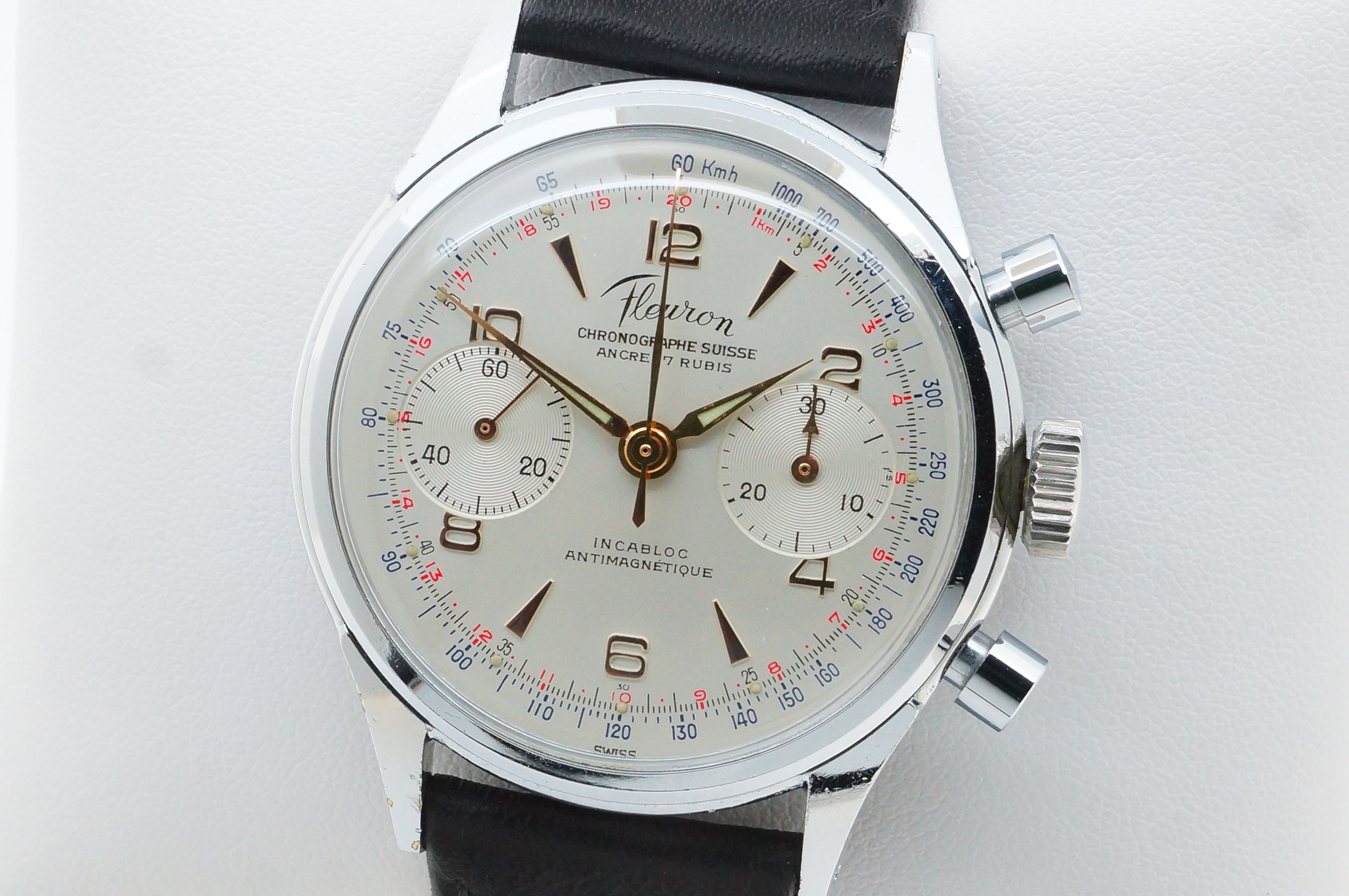 Fleuron Chronographe Suisse 17 Rubis – Landeron 248