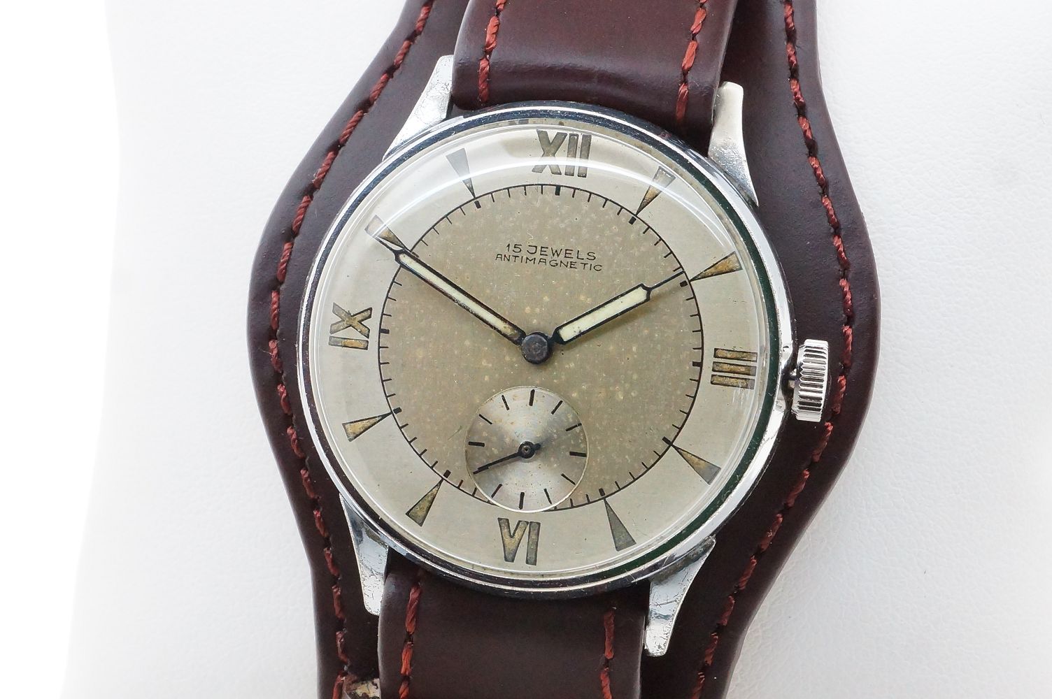 Art déco 15 Jewels Handaufzug – PUW 500