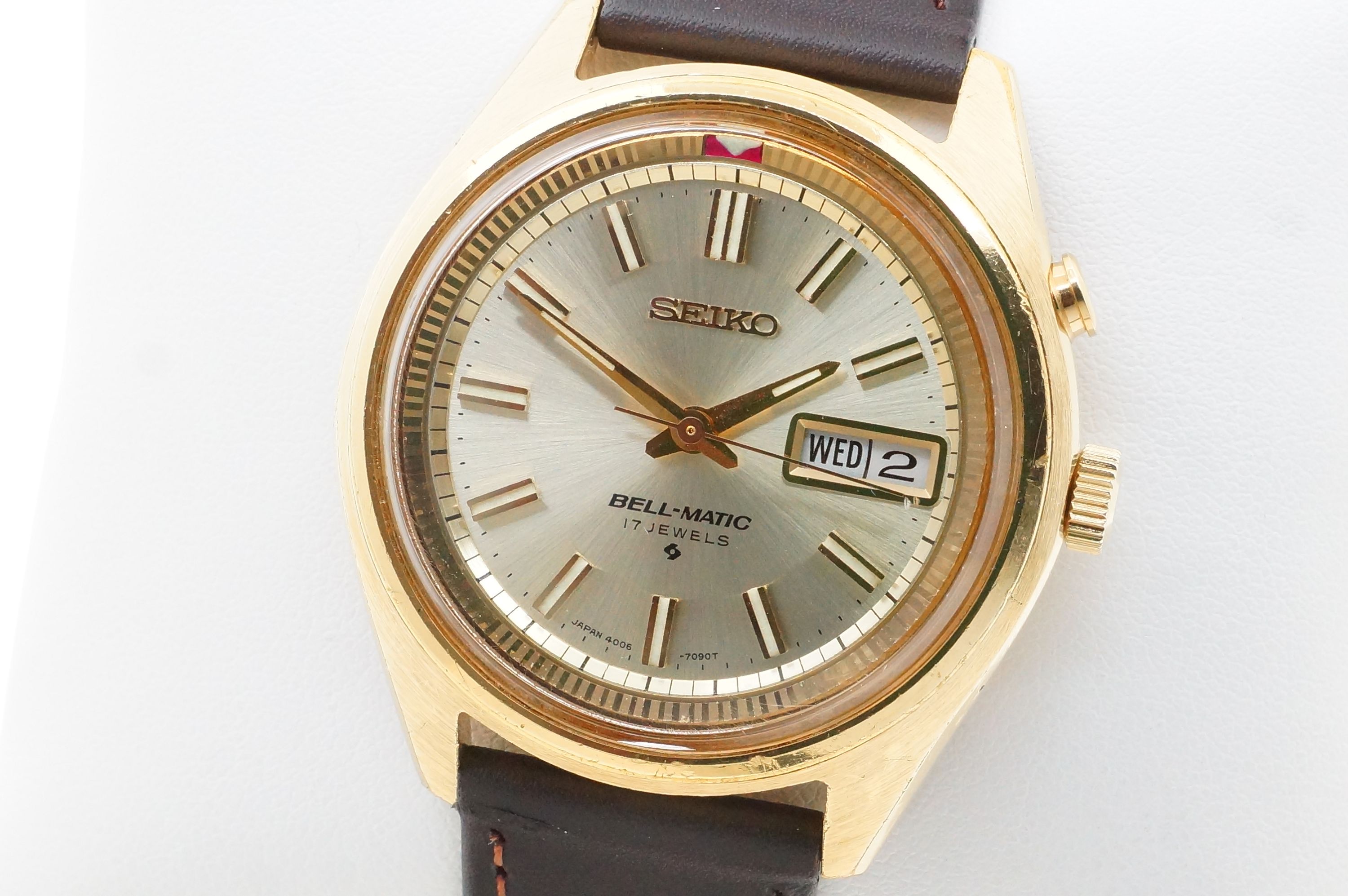 Seiko Bell-Matic Armbandwecker 4006-7021 – Kaliber 4006A (1969)