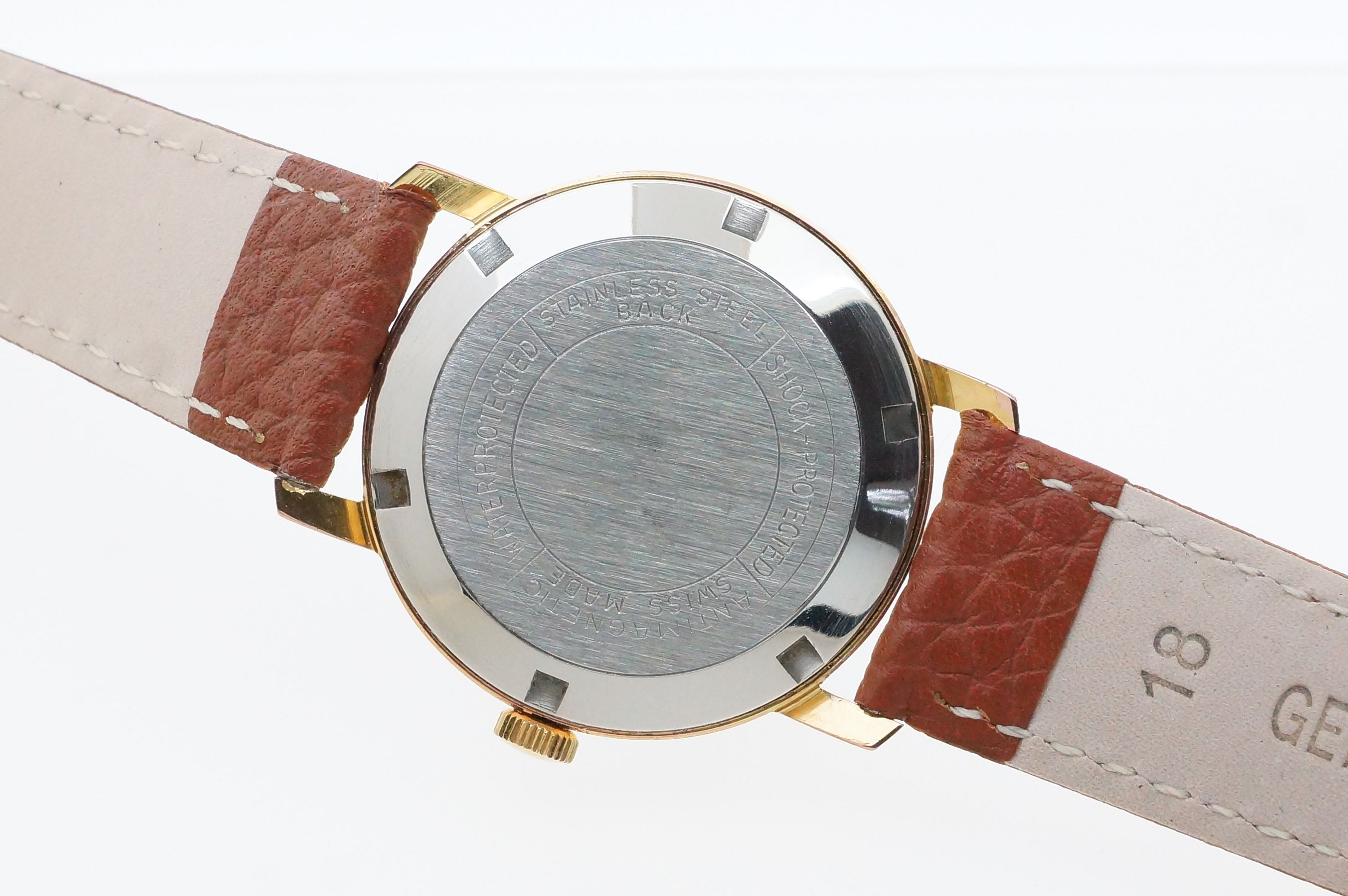 Beleco 17 Jewels AS 1686 Handaufzug Herrenuhr 60er