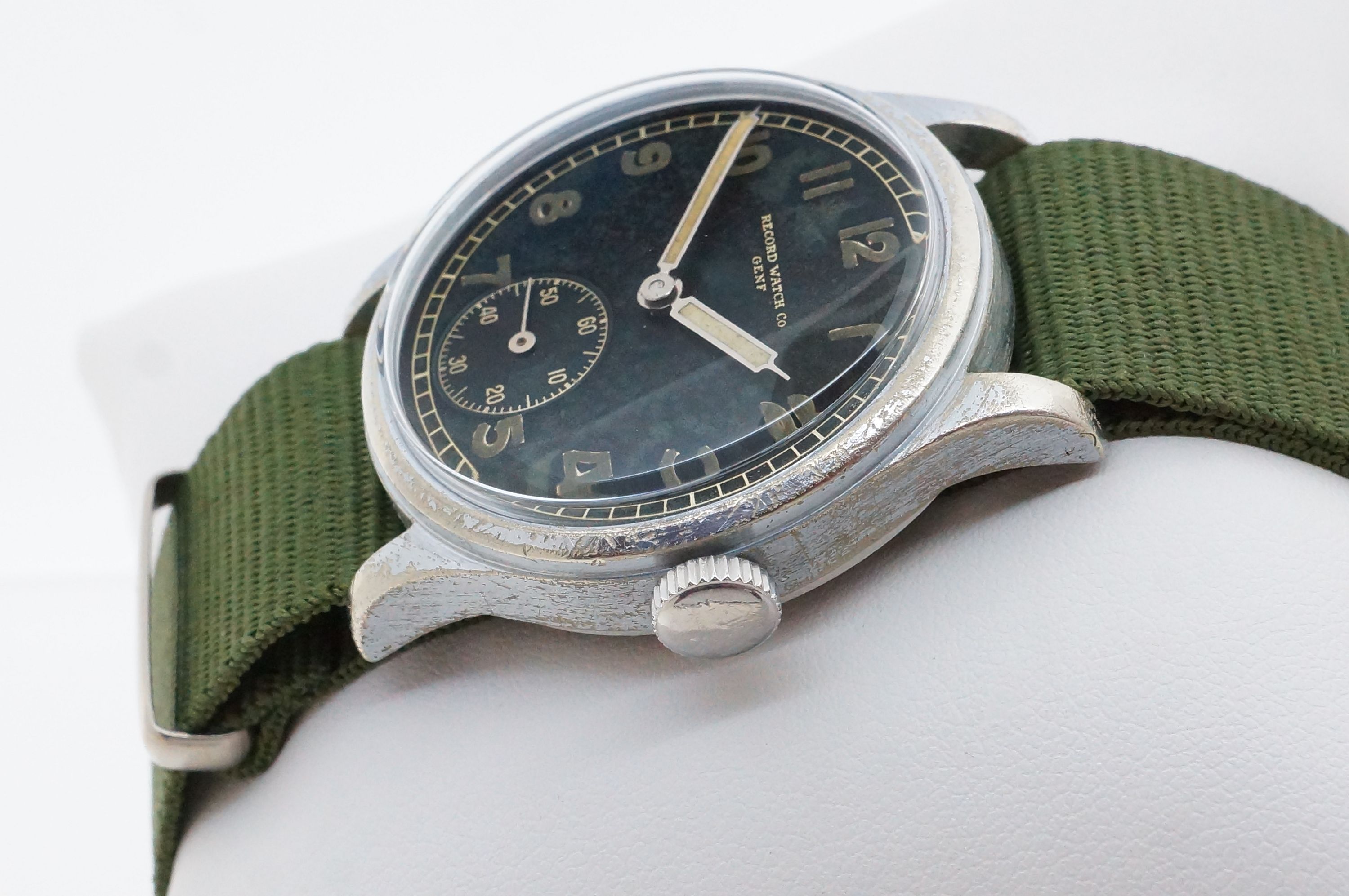 Record Watch Co Genf Dienstuhr Wehrmacht – Kaliber 022K REVISION