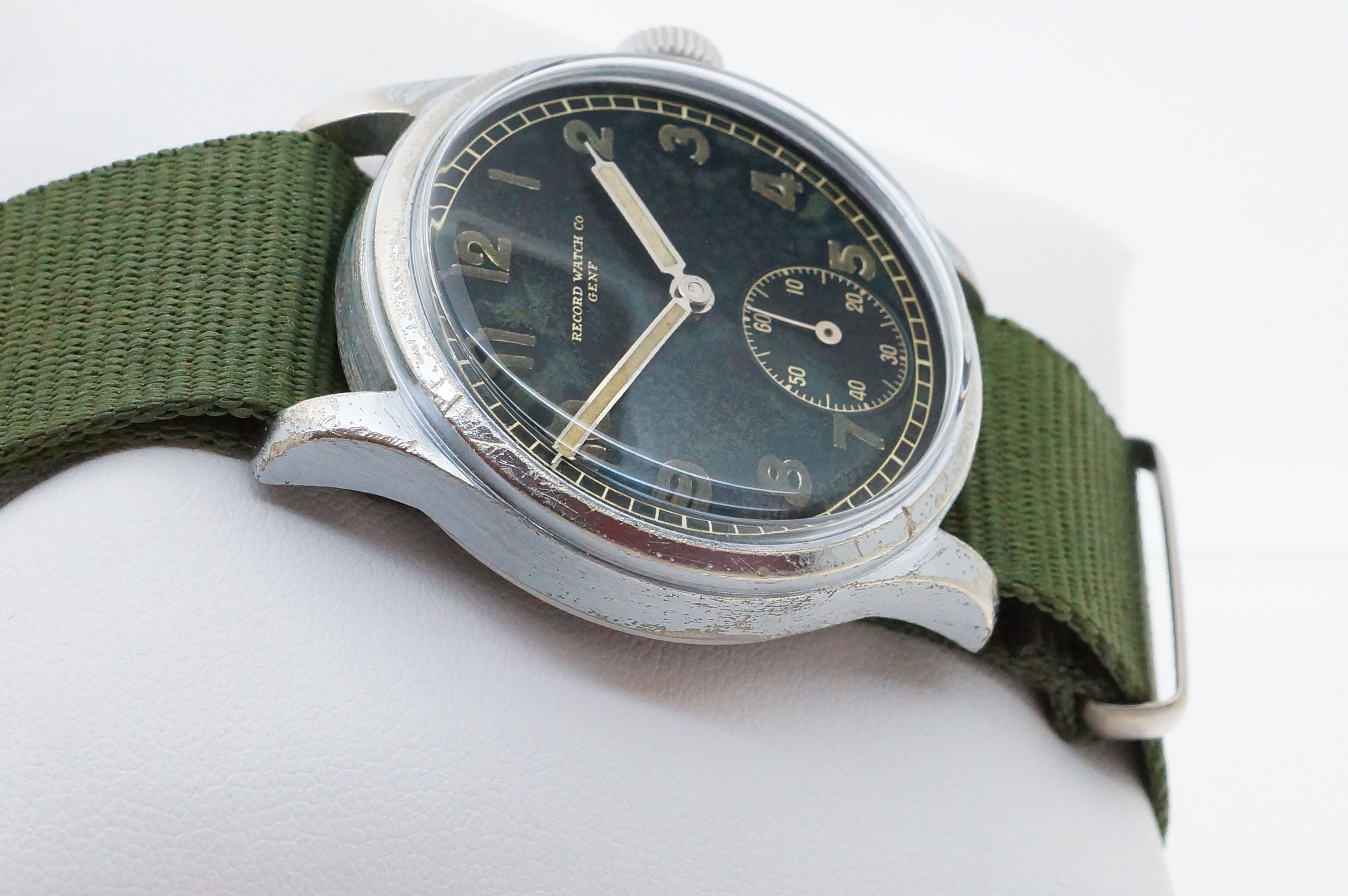 Record Watch Co Genf Dienstuhr Wehrmacht – Kaliber 022K REVISION