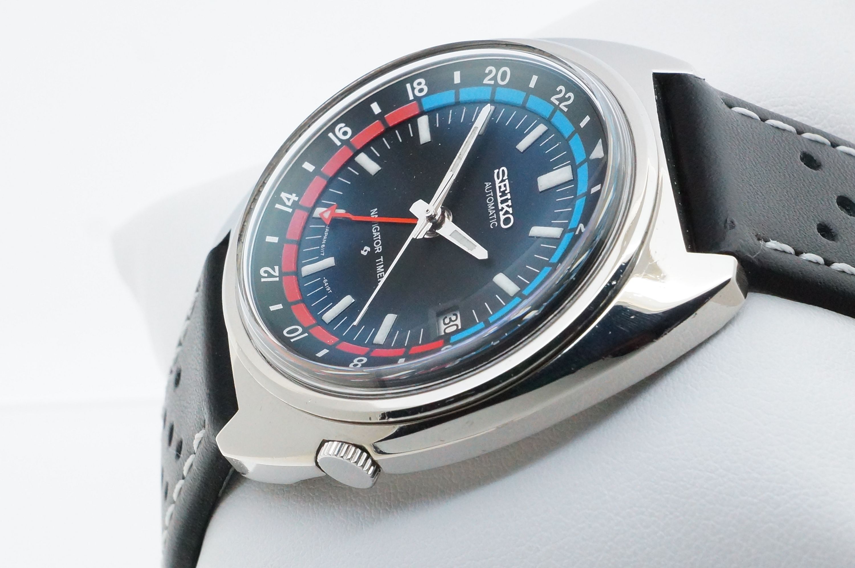 Seiko Navigator Timer Automatic GMT Ref. 6117-6419 – Kaliber 6117B (1974)