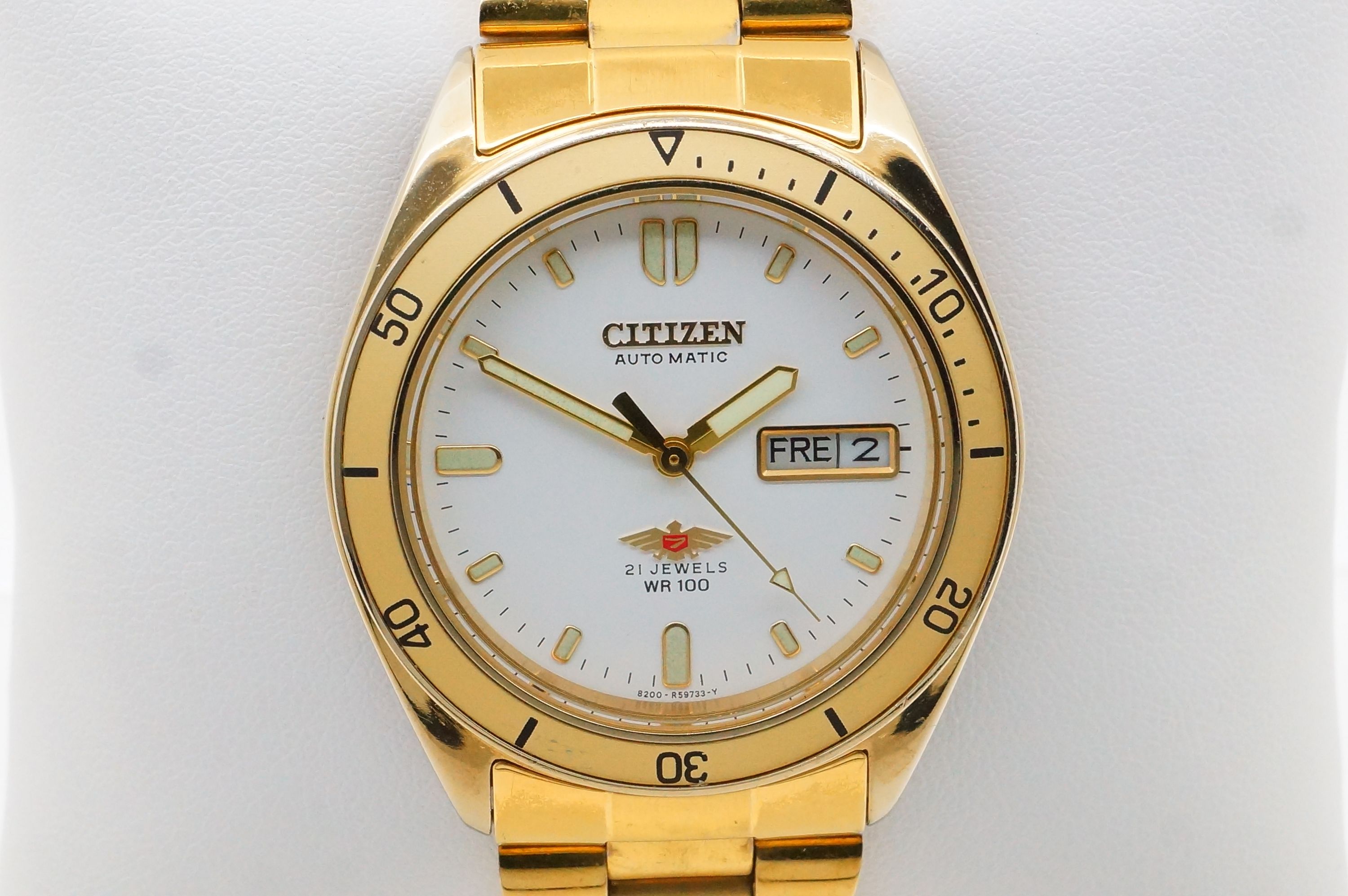 Citizen automatic 21 jewels wr100 best sale