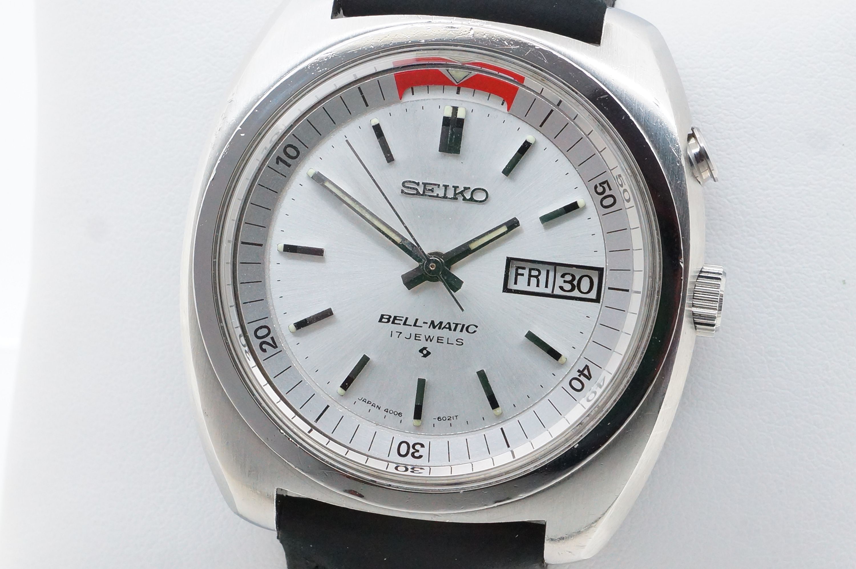 Seiko Bell-Matic Armbandwecker 4006-6031 – Kaliber 4006A (1972)